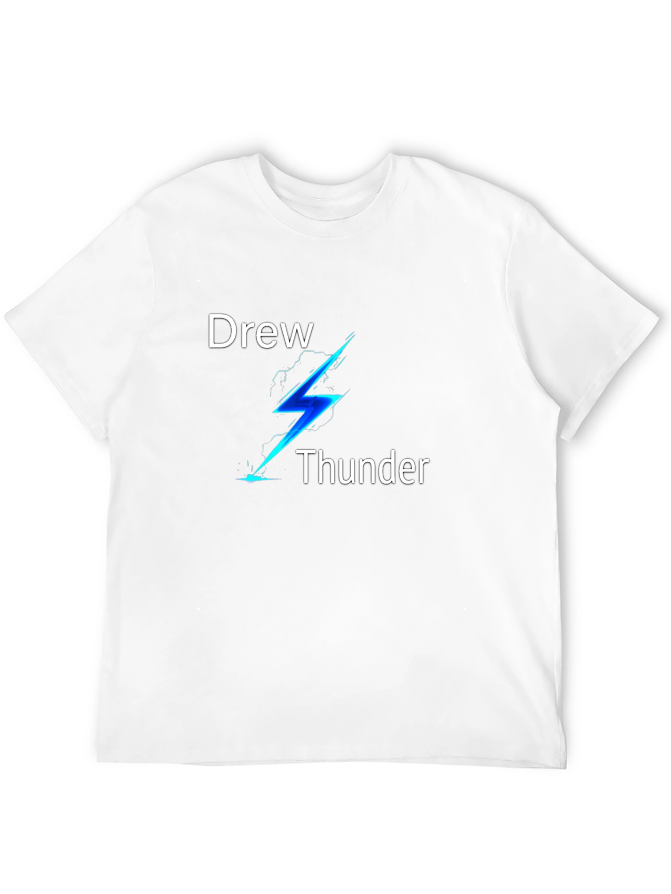 Drew Thunder Black Graphic Tee