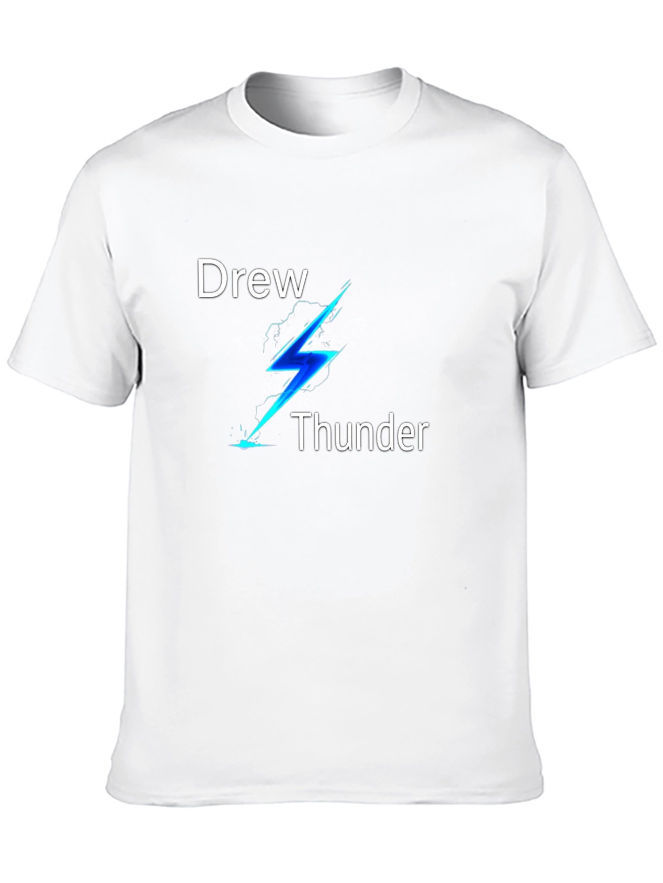 Drew Thunder Black Graphic Tee