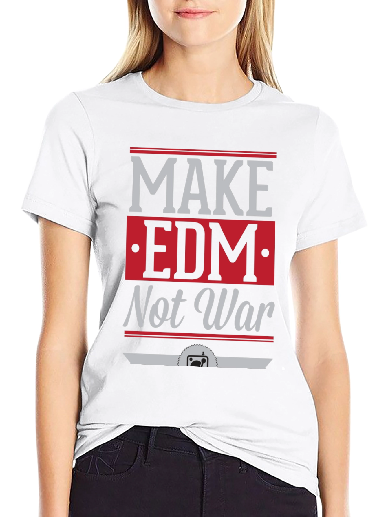 Make EDM Not War Graphic Tee