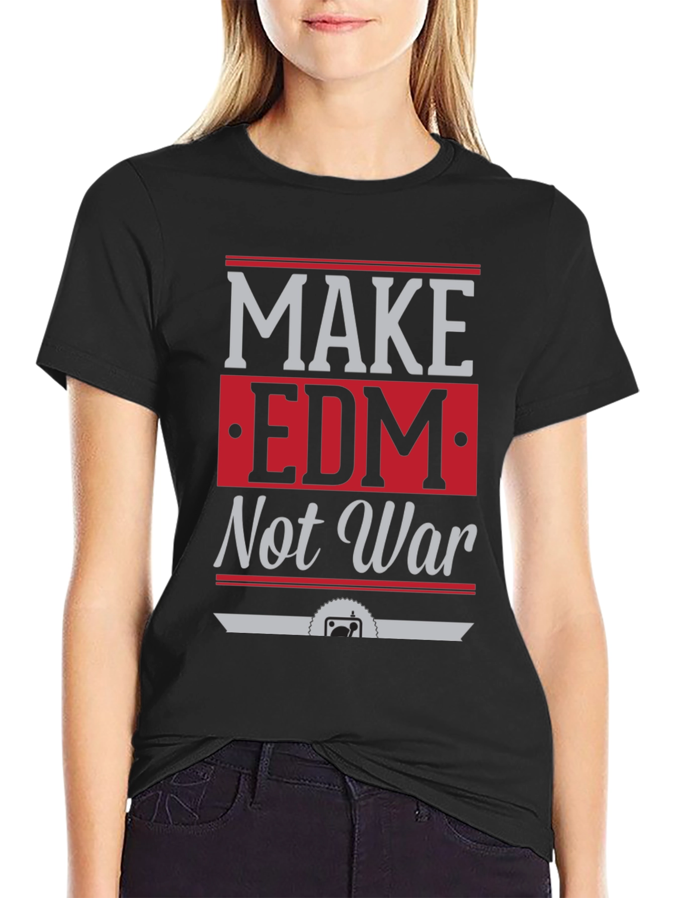Make EDM Not War Graphic Tee