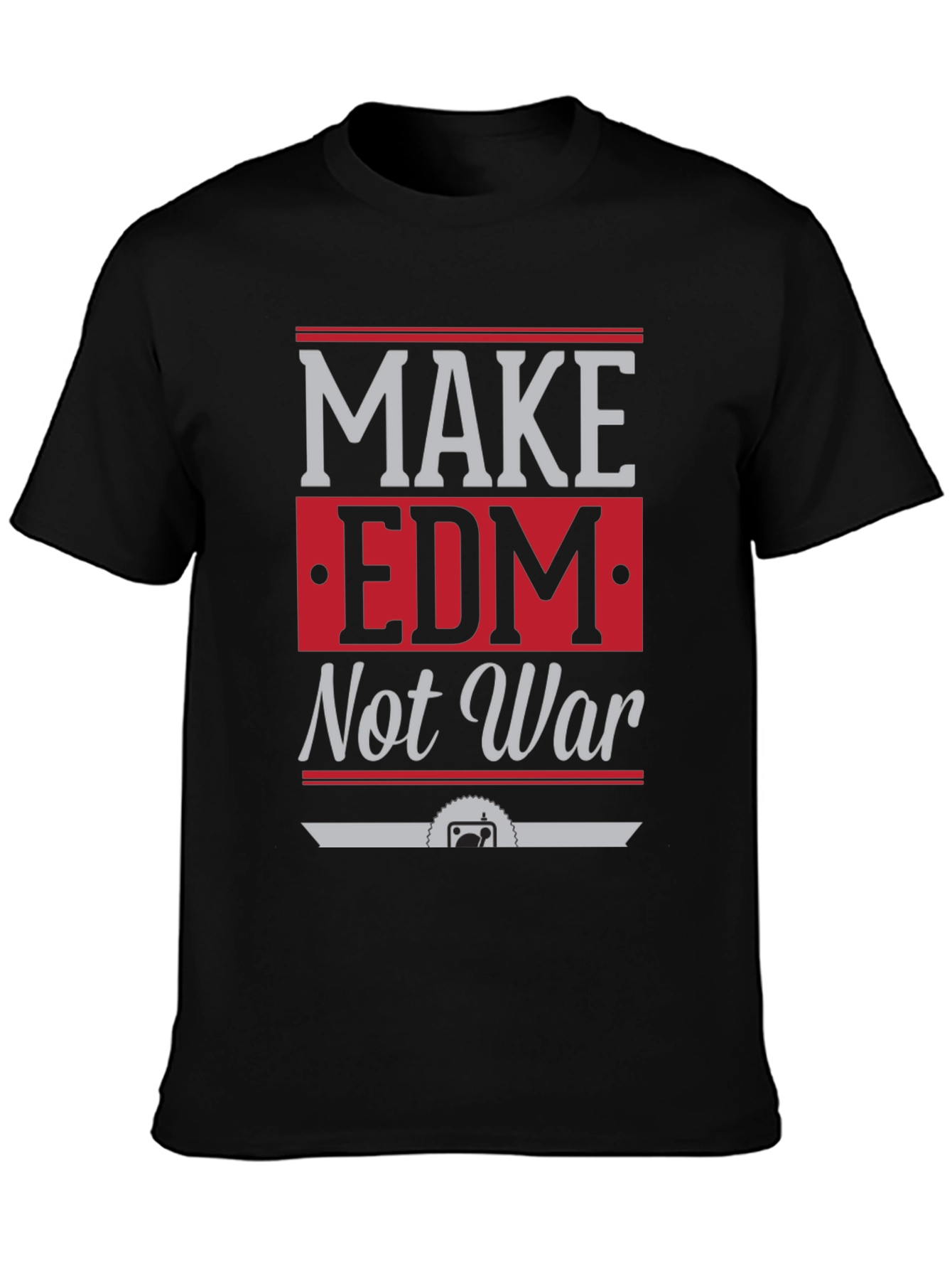 Make EDM Not War Graphic Tee