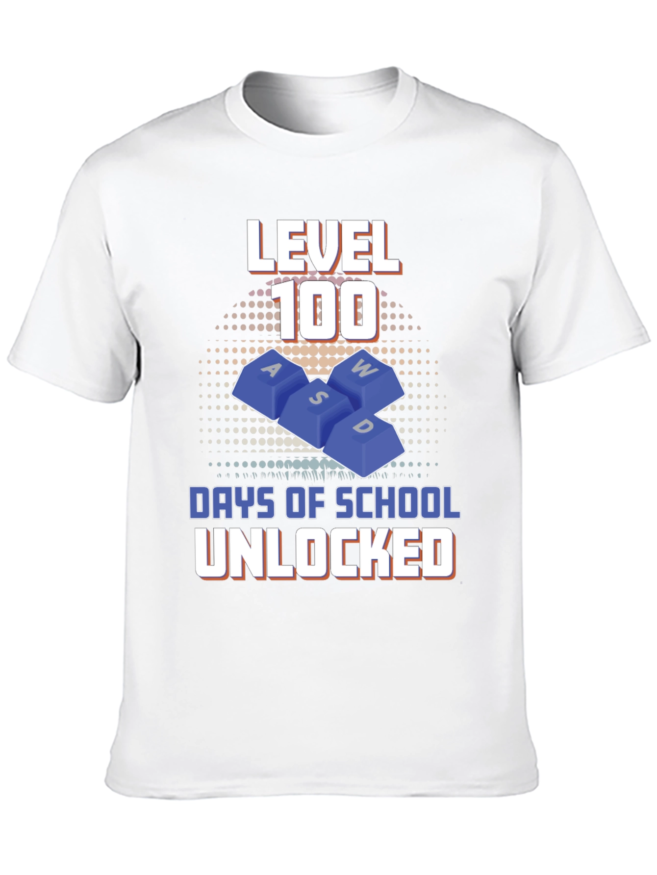 Level 100 Days of School Unlocked T-Shirt