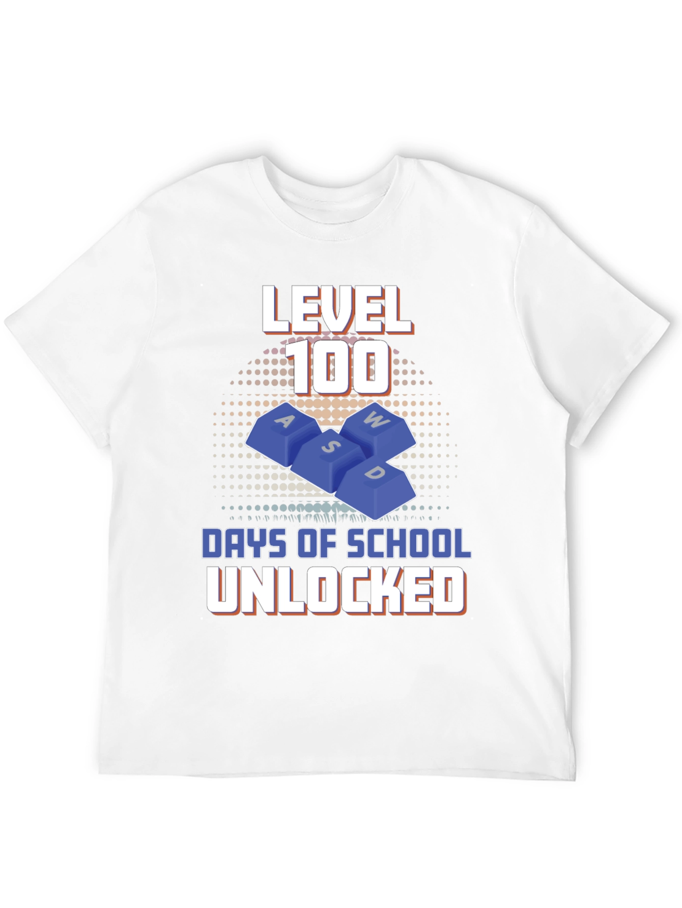 Level 100 Days of School Unlocked T-Shirt