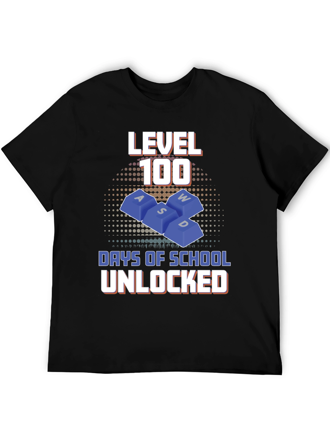 Level 100 Days of School Unlocked T-Shirt