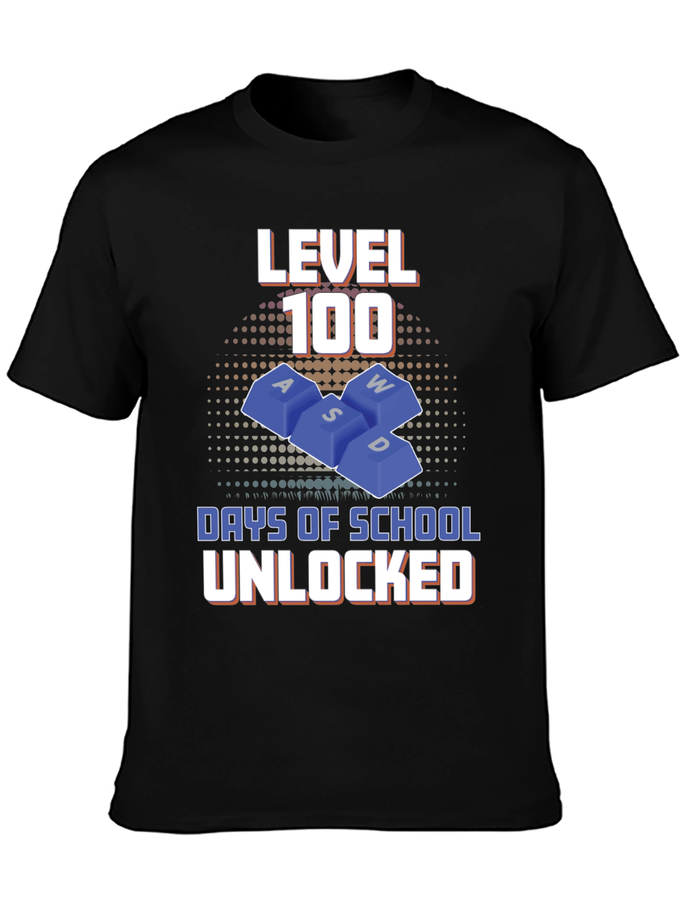 Level 100 Days of School Unlocked T-Shirt