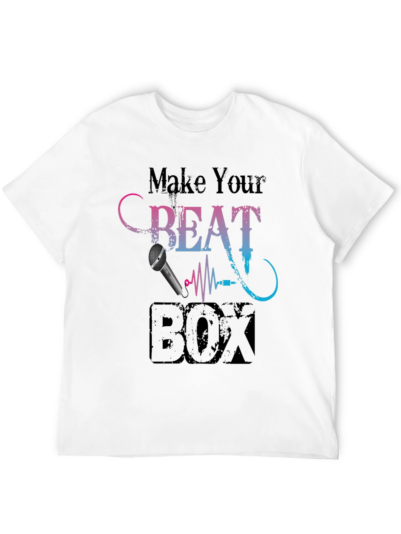 Make Your Beat Box T-Shirt - Music Lover Tee