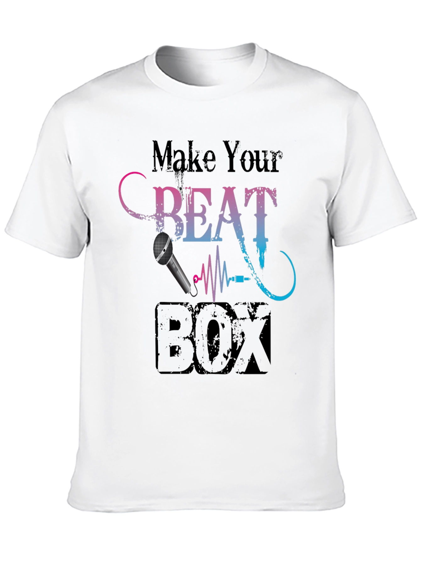 Make Your Beat Box T-Shirt - Music Lover Tee