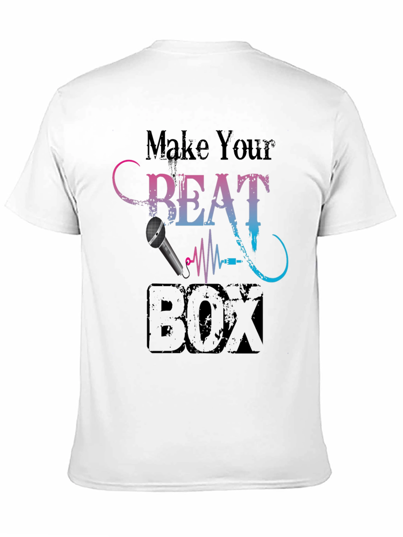 Make Your Beat Box T-Shirt - Music Lover Tee
