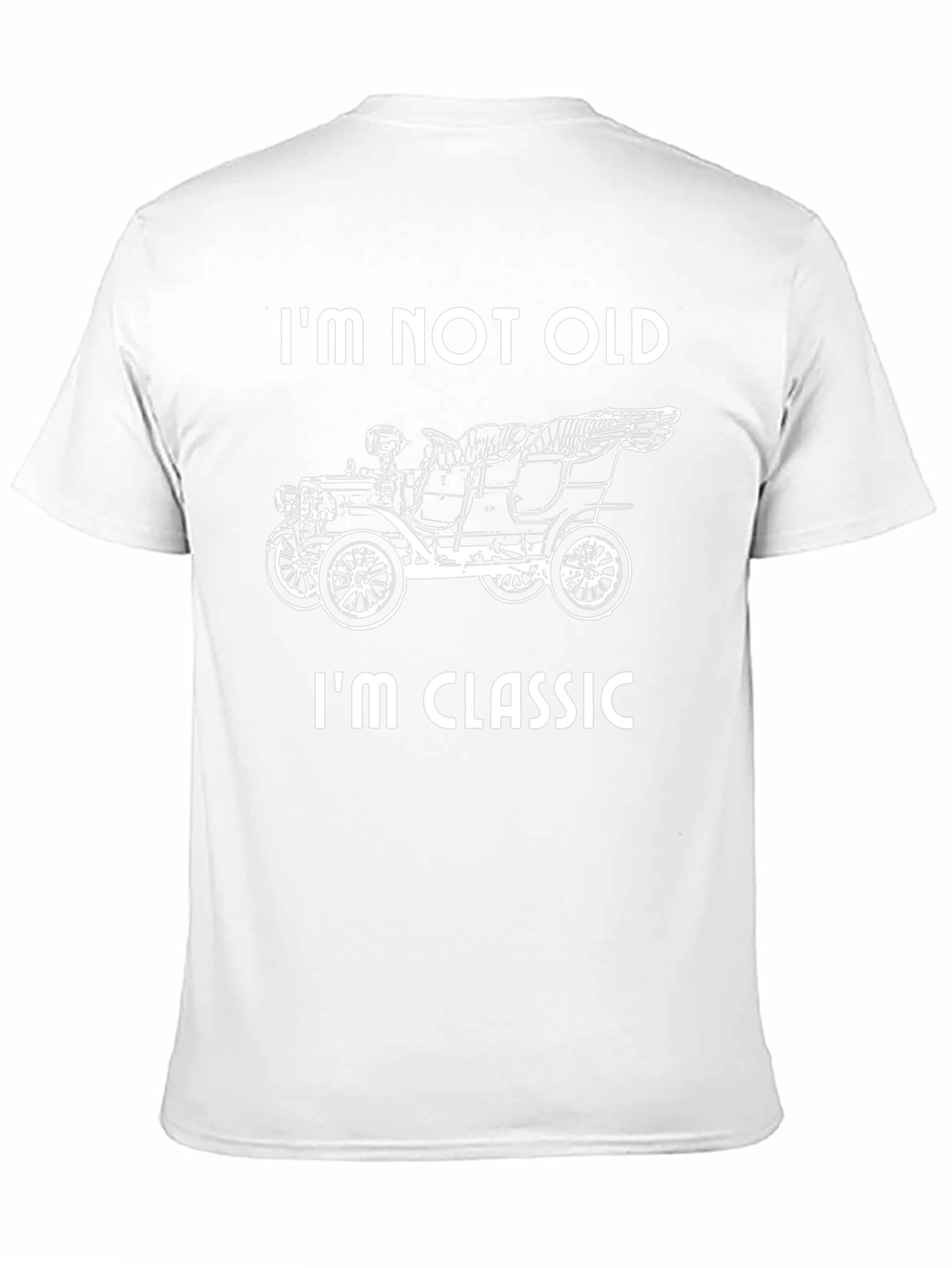 Classic Car T-Shirt - Im Not Old Im Classic