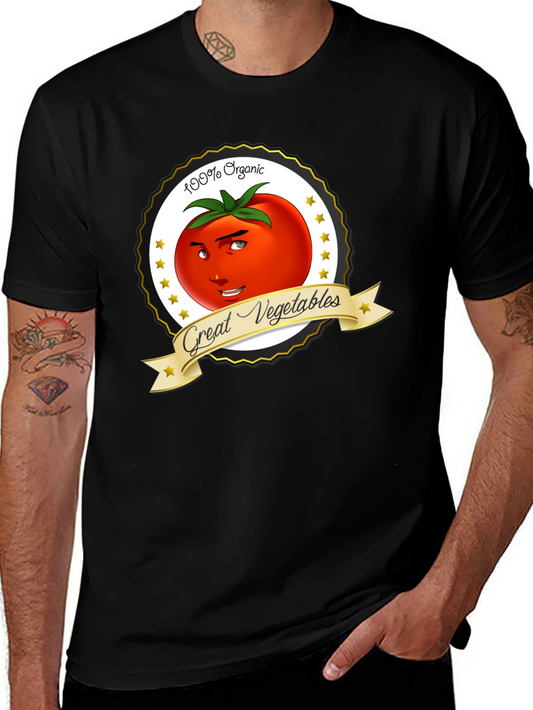 Funny Tomato T-Shirt - Great Vegetables Organic Tee