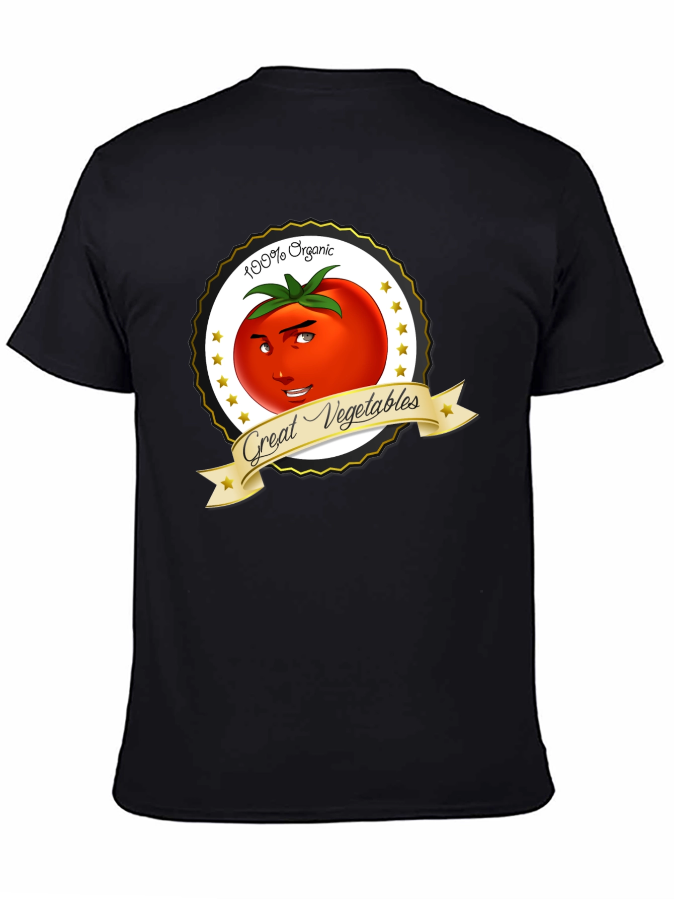 Funny Tomato T-Shirt - Great Vegetables Organic Tee