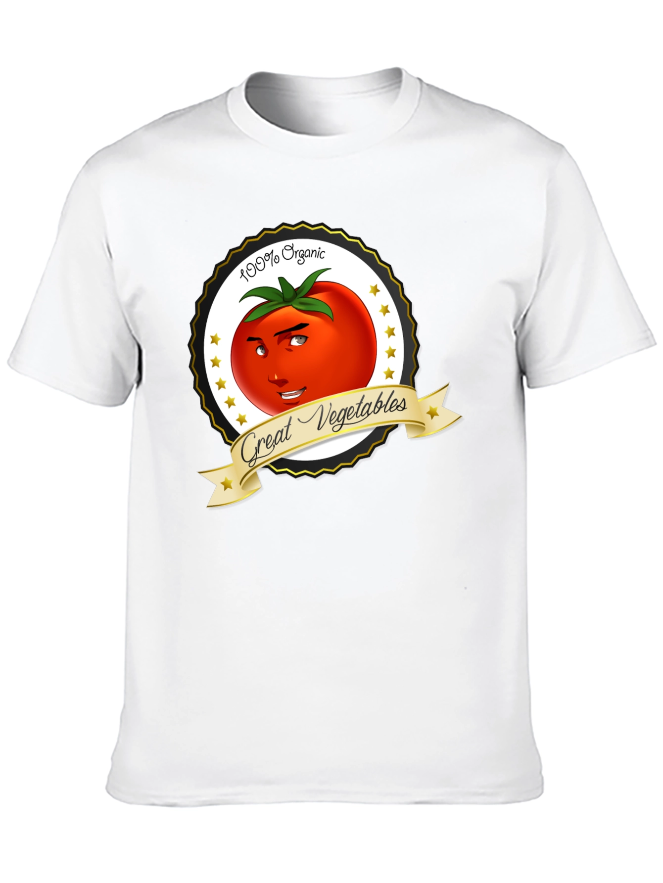 Funny Tomato T-Shirt - Great Vegetables Organic Tee