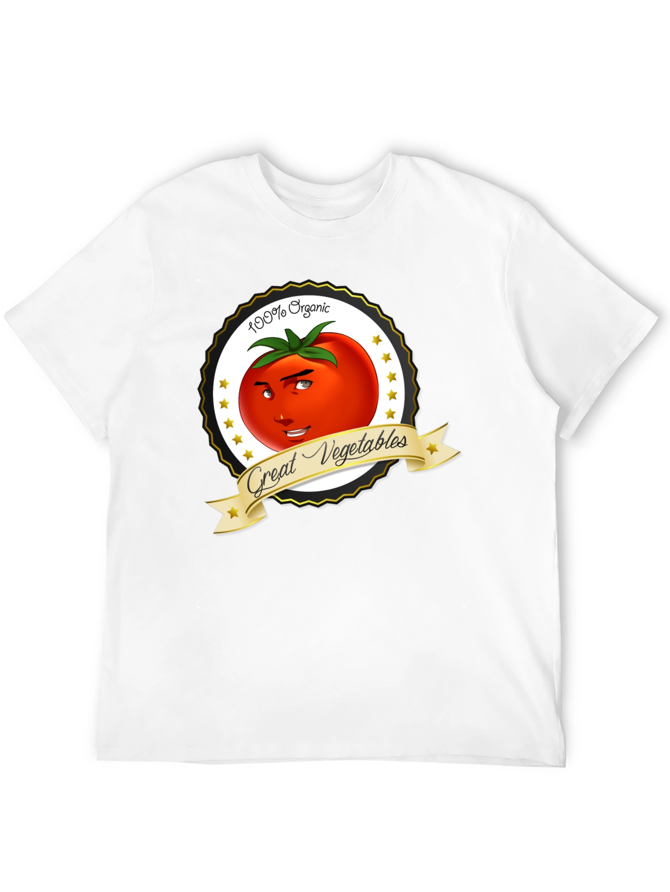 Funny Tomato T-Shirt - Great Vegetables Organic Tee