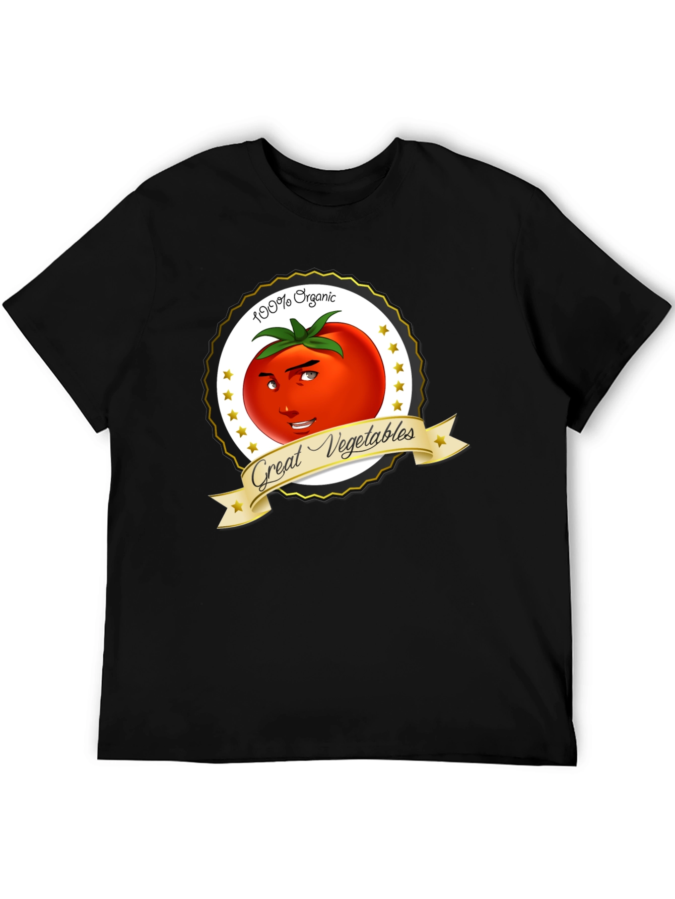 Funny Tomato T-Shirt - Great Vegetables Organic Tee