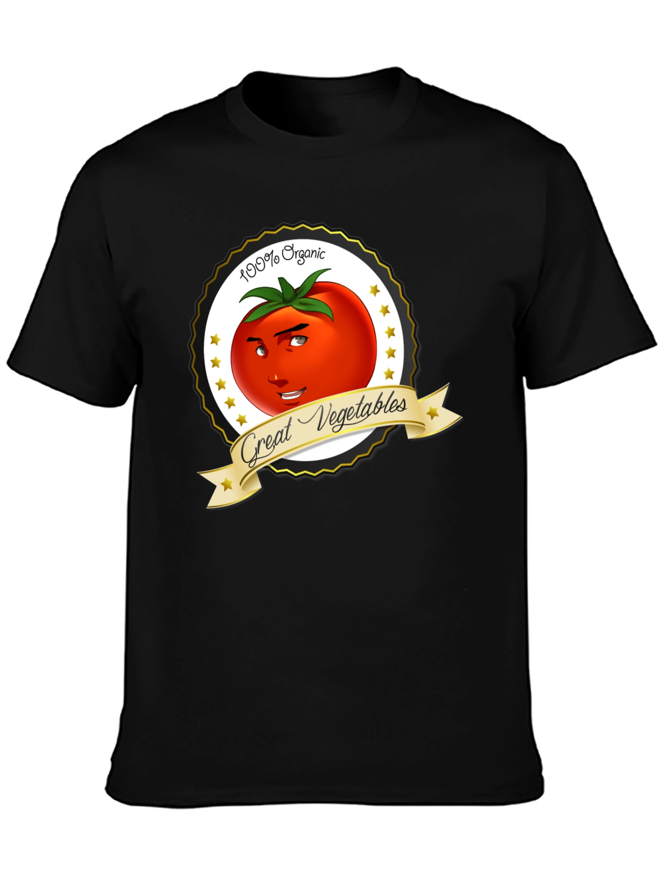 Funny Tomato T-Shirt - Great Vegetables Organic Tee