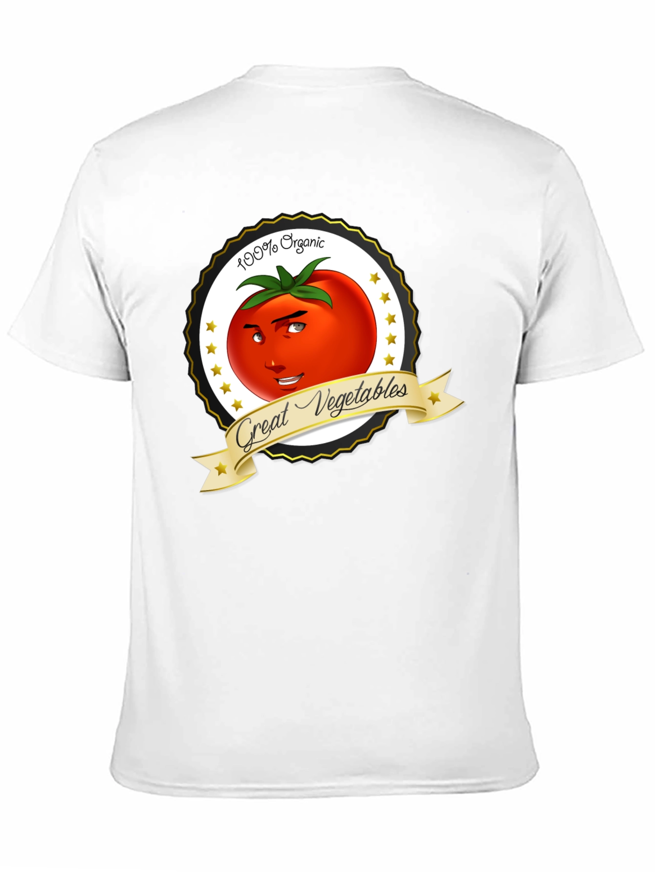 Funny Tomato T-Shirt - Great Vegetables Organic Tee