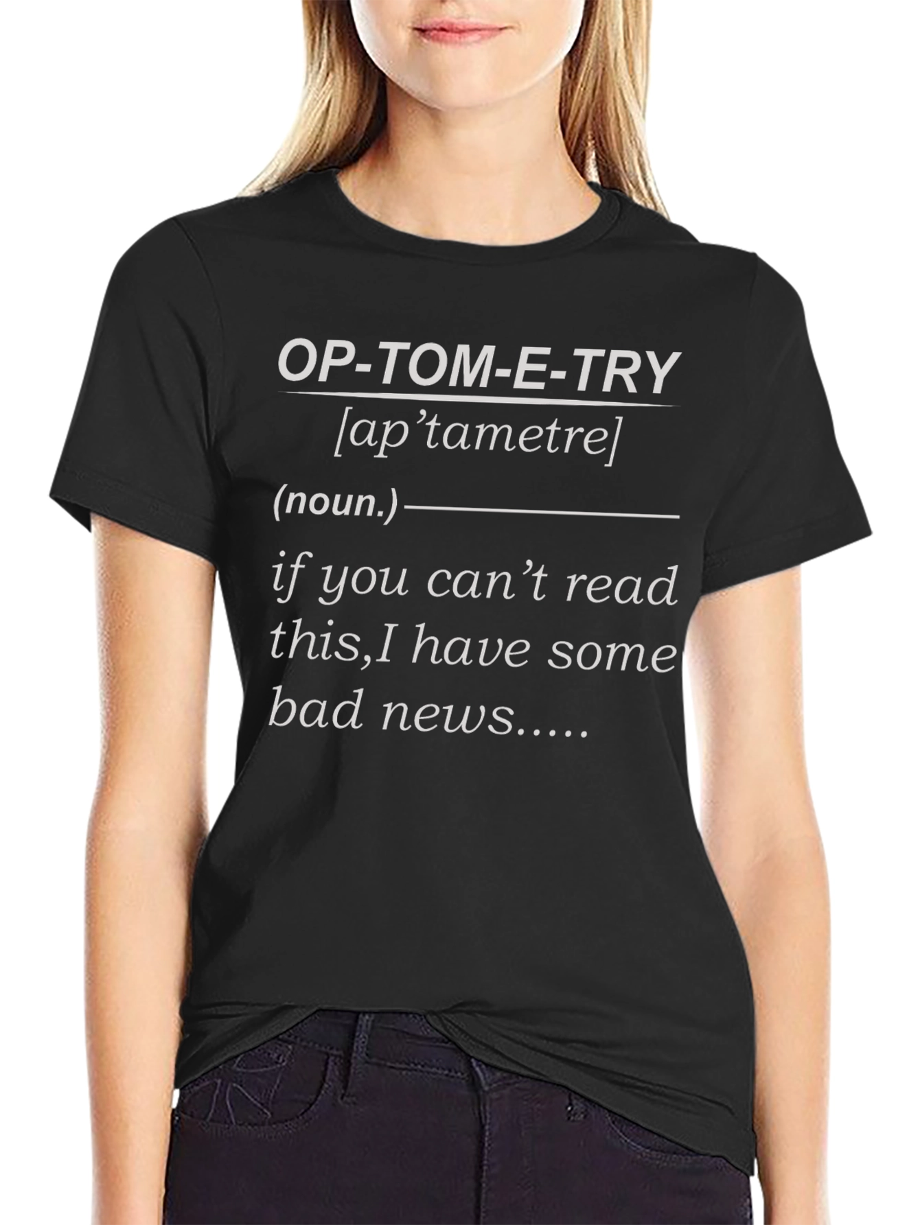 Optometry Pun T-Shirt - Funny Eye Exam Gift