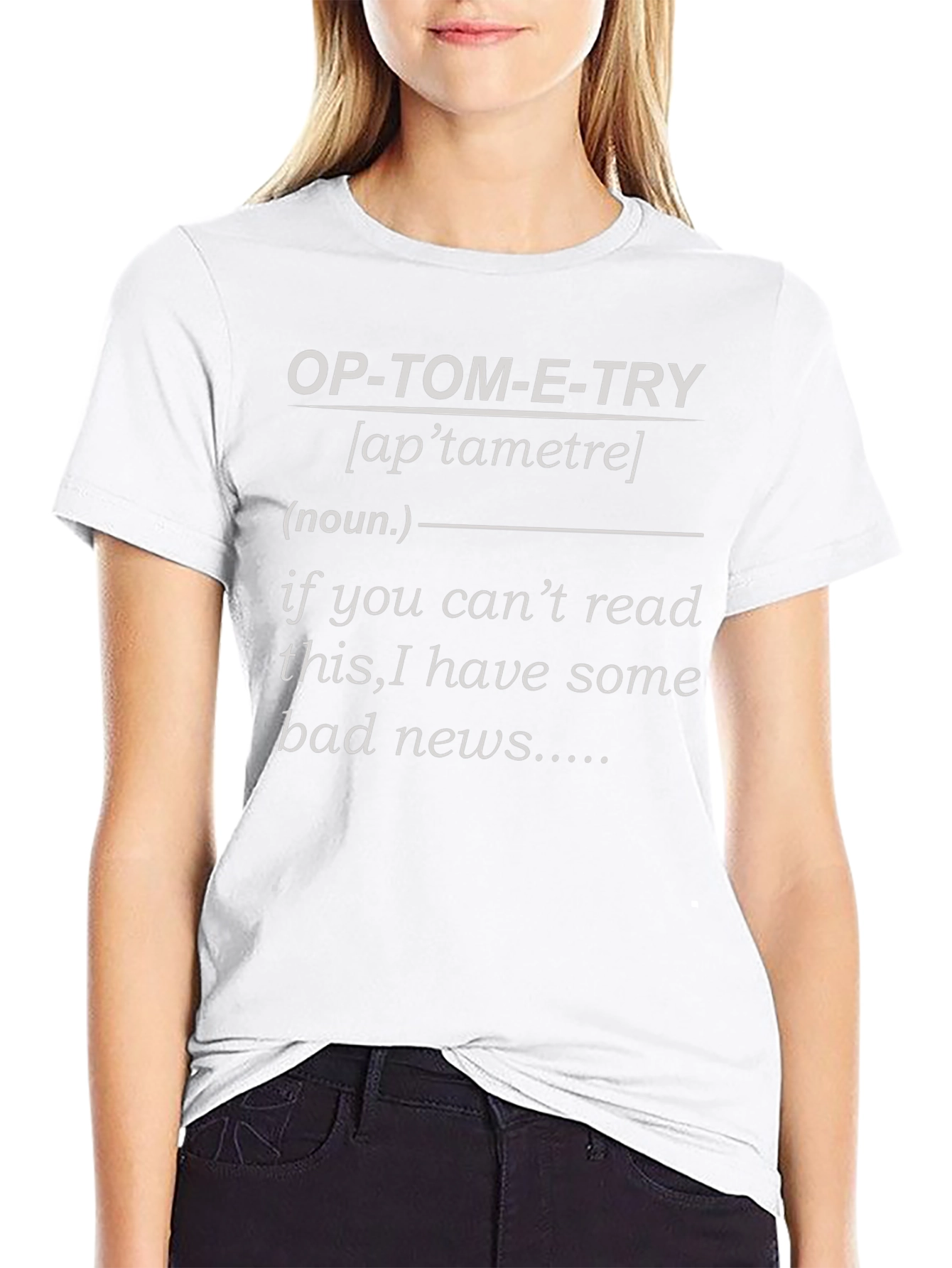 Optometry Pun T-Shirt - Funny Eye Exam Gift