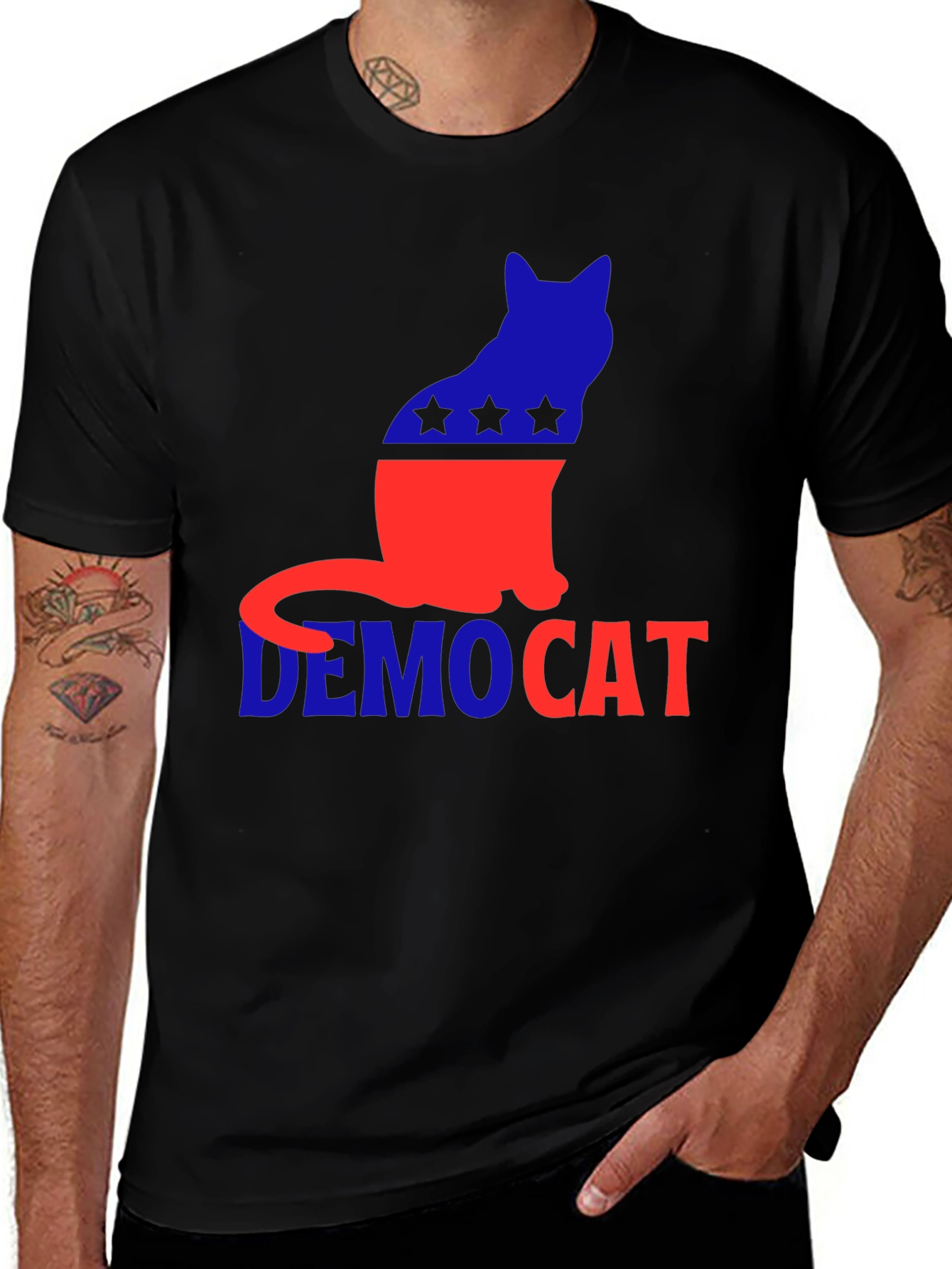 Democat T-Shirt - Political Cat Tee
