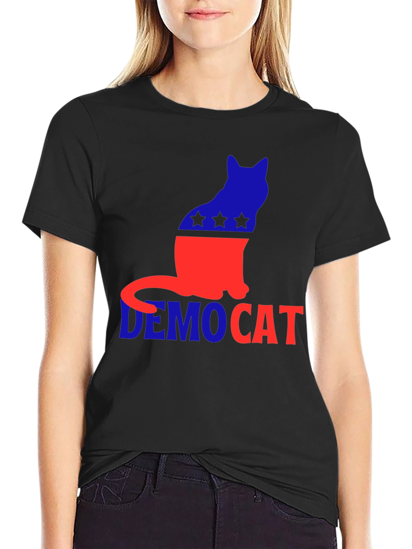 Democat T-Shirt - Political Cat Tee