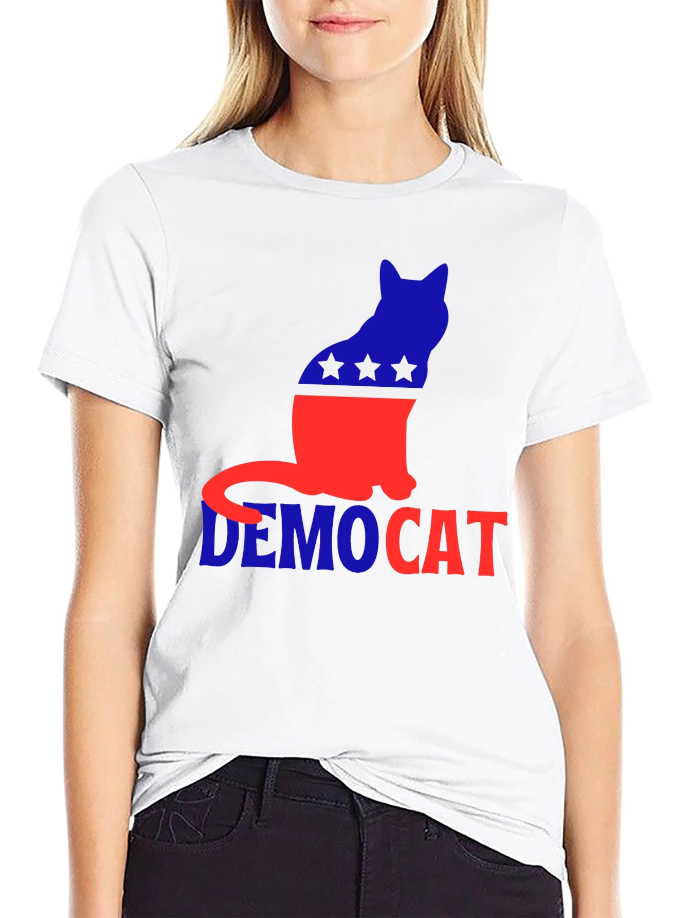 Democat T-Shirt - Political Cat Tee
