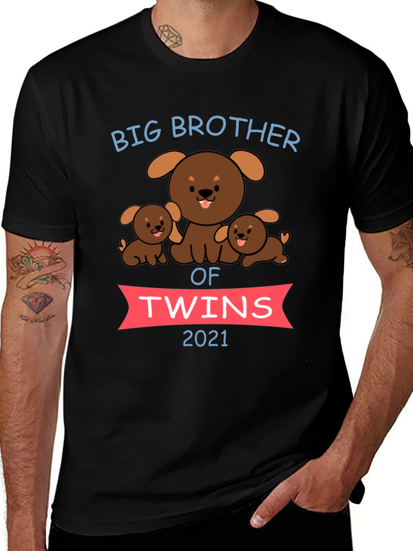 Big Brother of Twins 2021 T-Shirt