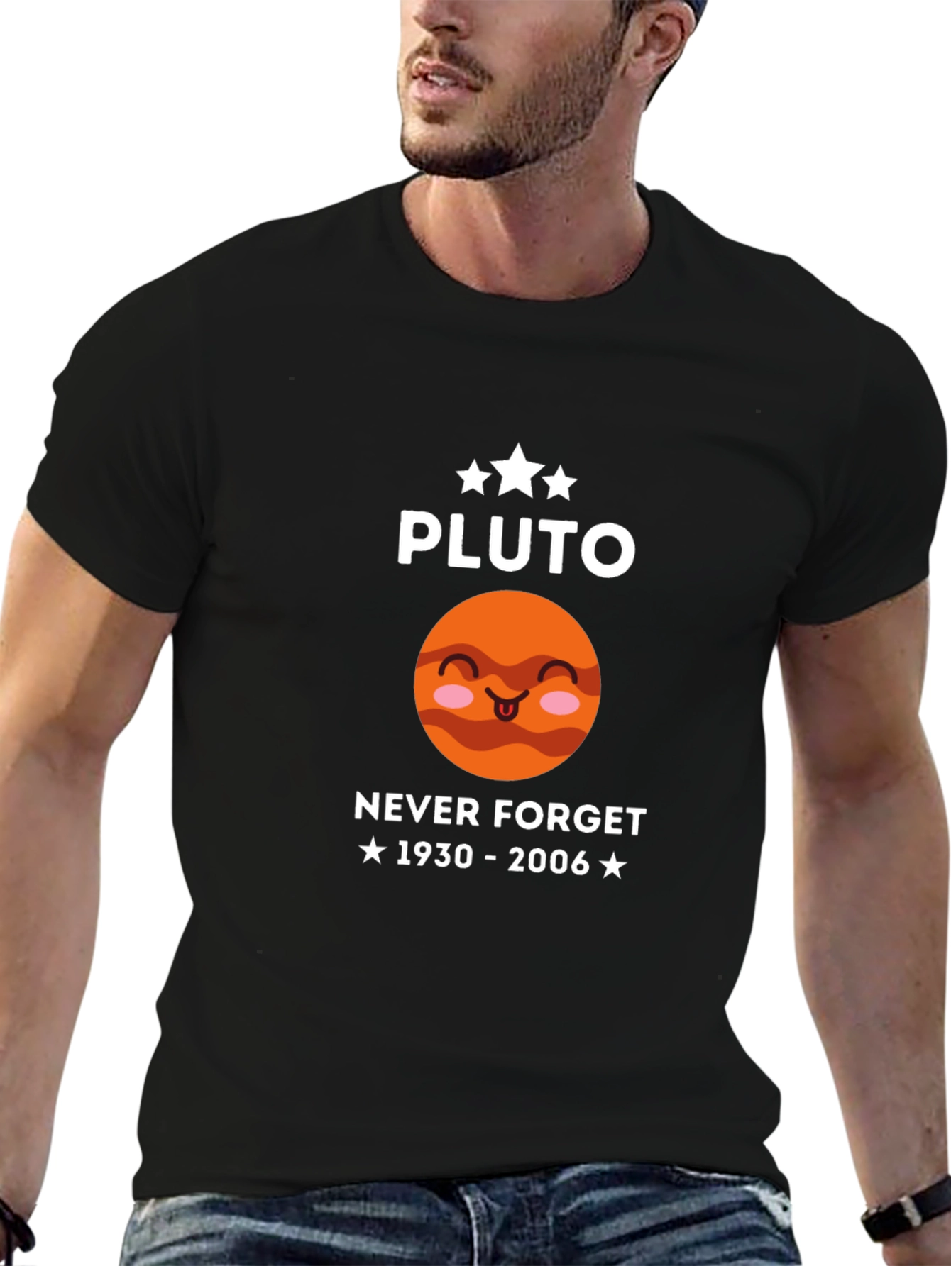 Pluto Never Forget Graphic Tee
