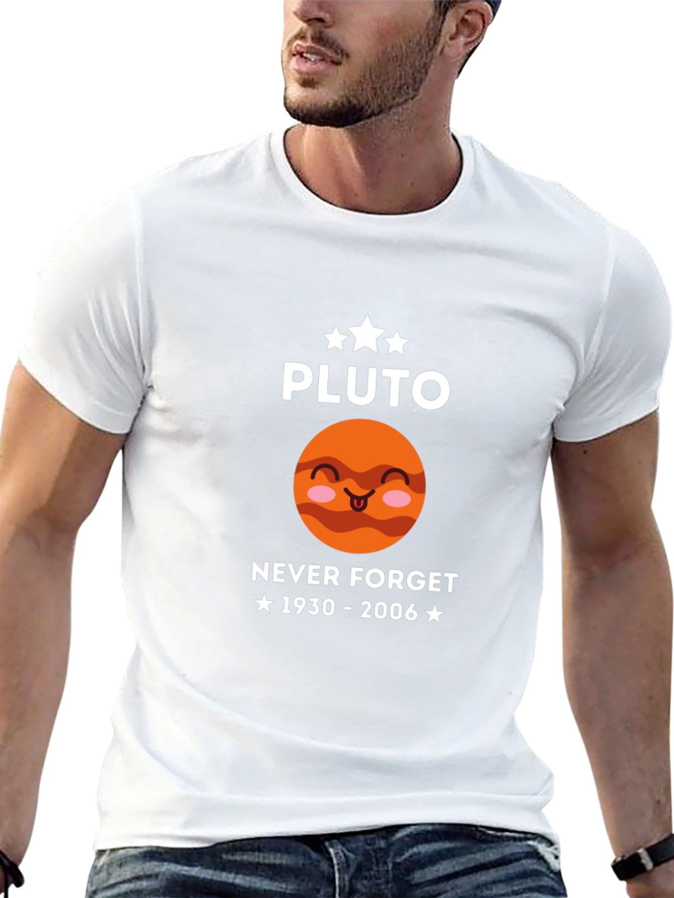 Pluto Never Forget Graphic Tee