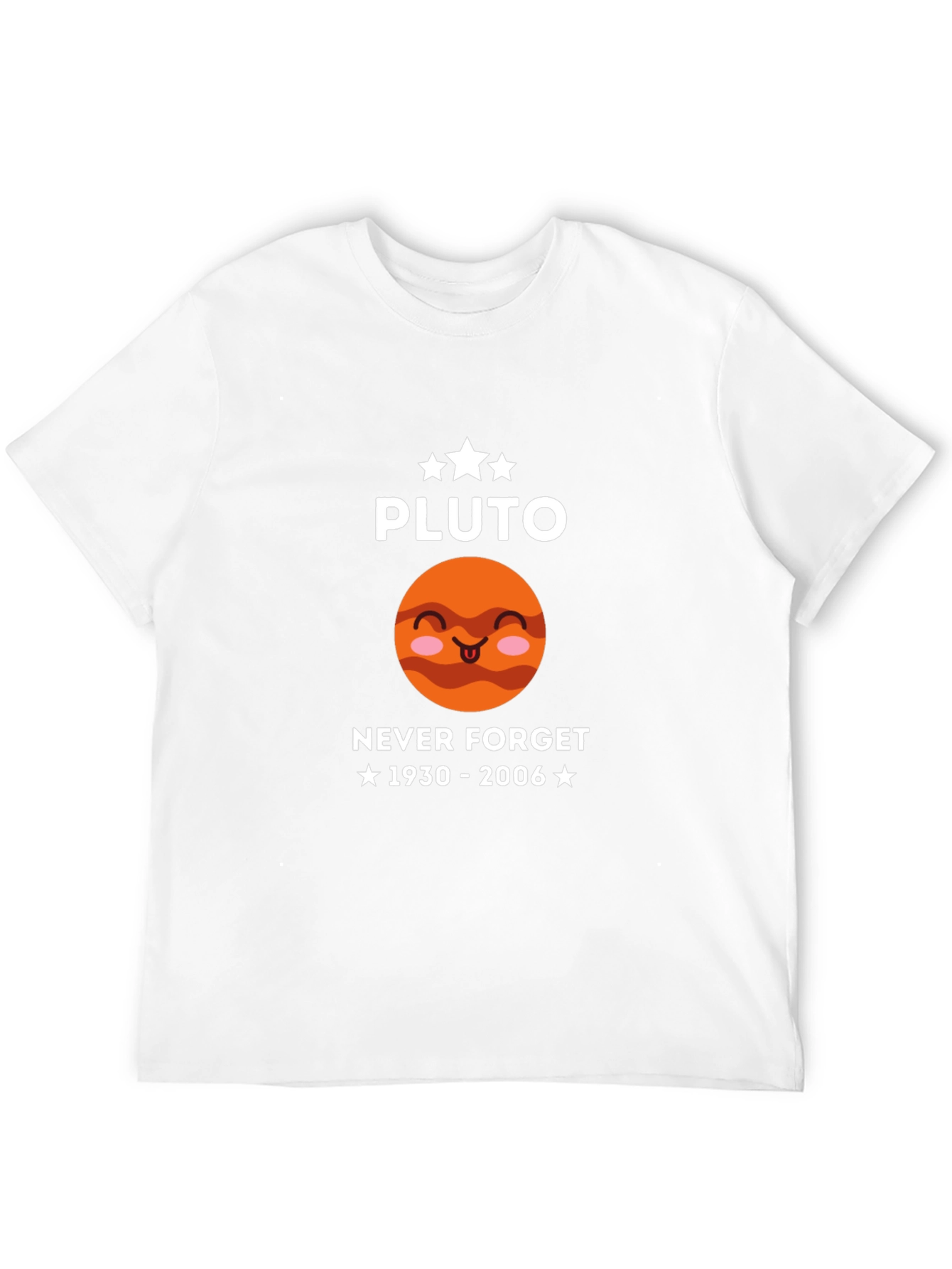Pluto Never Forget Graphic Tee
