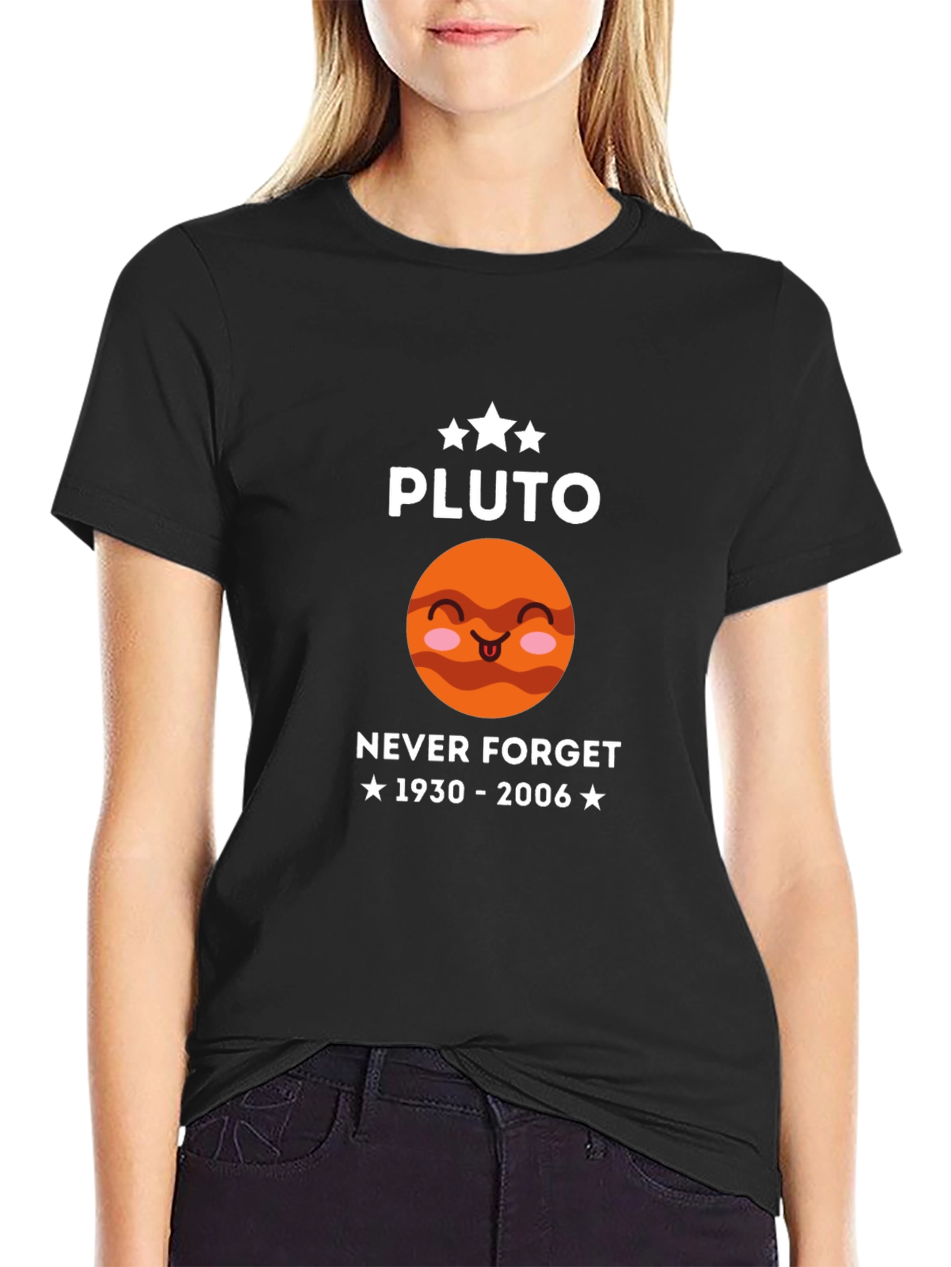Pluto Never Forget Graphic Tee