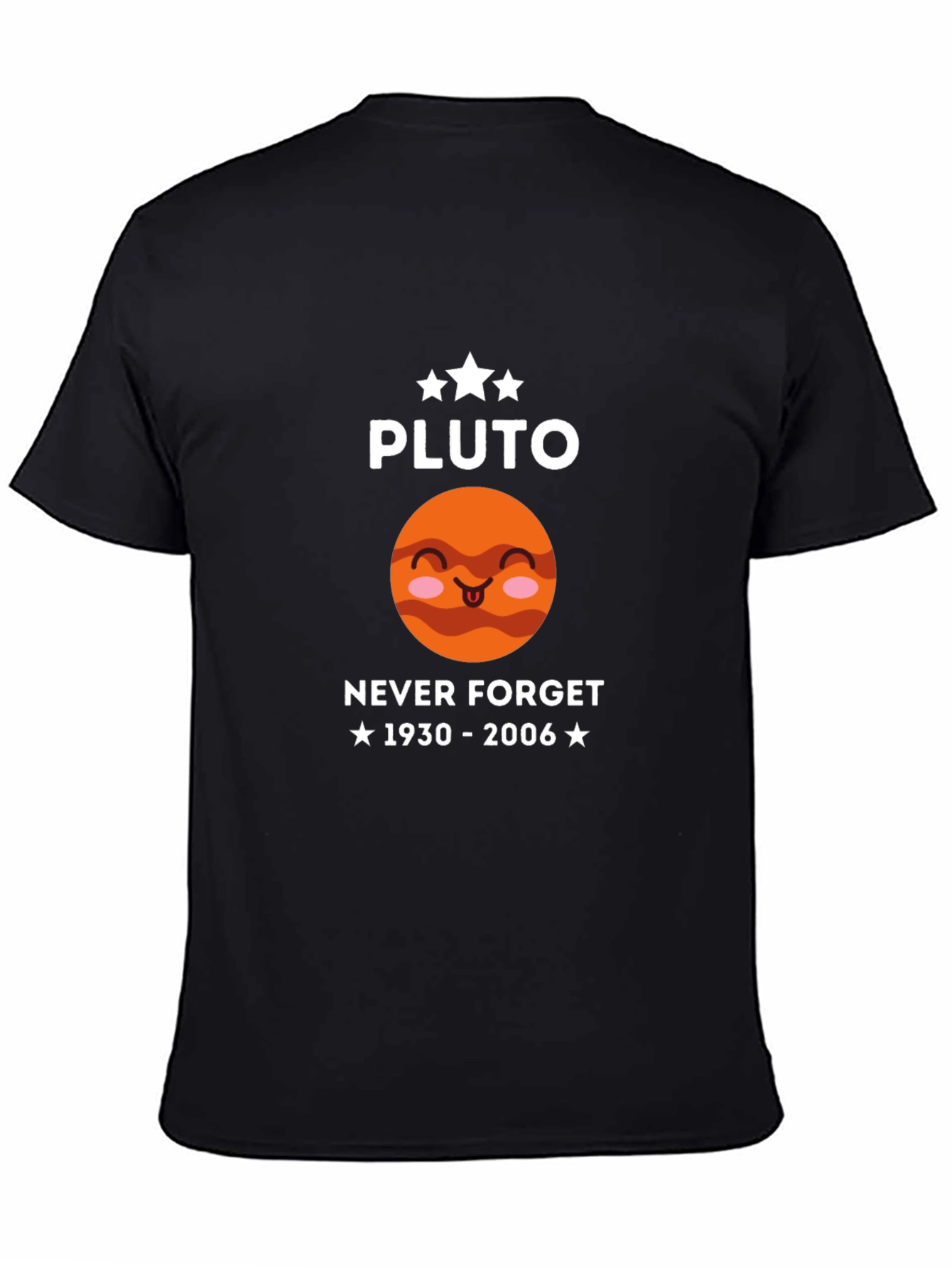 Pluto Never Forget Graphic Tee