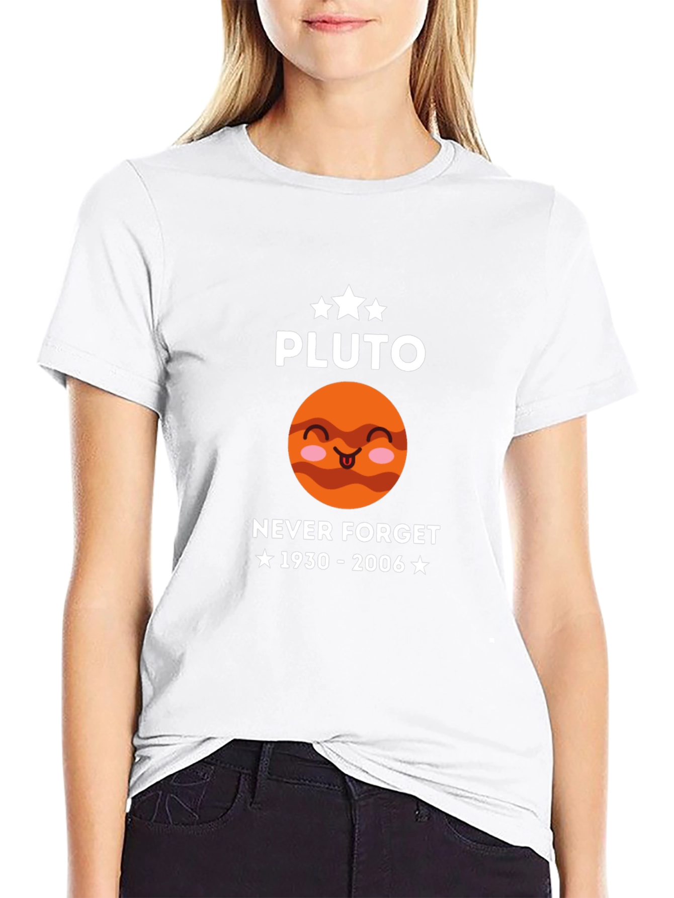 Pluto Never Forget Graphic Tee
