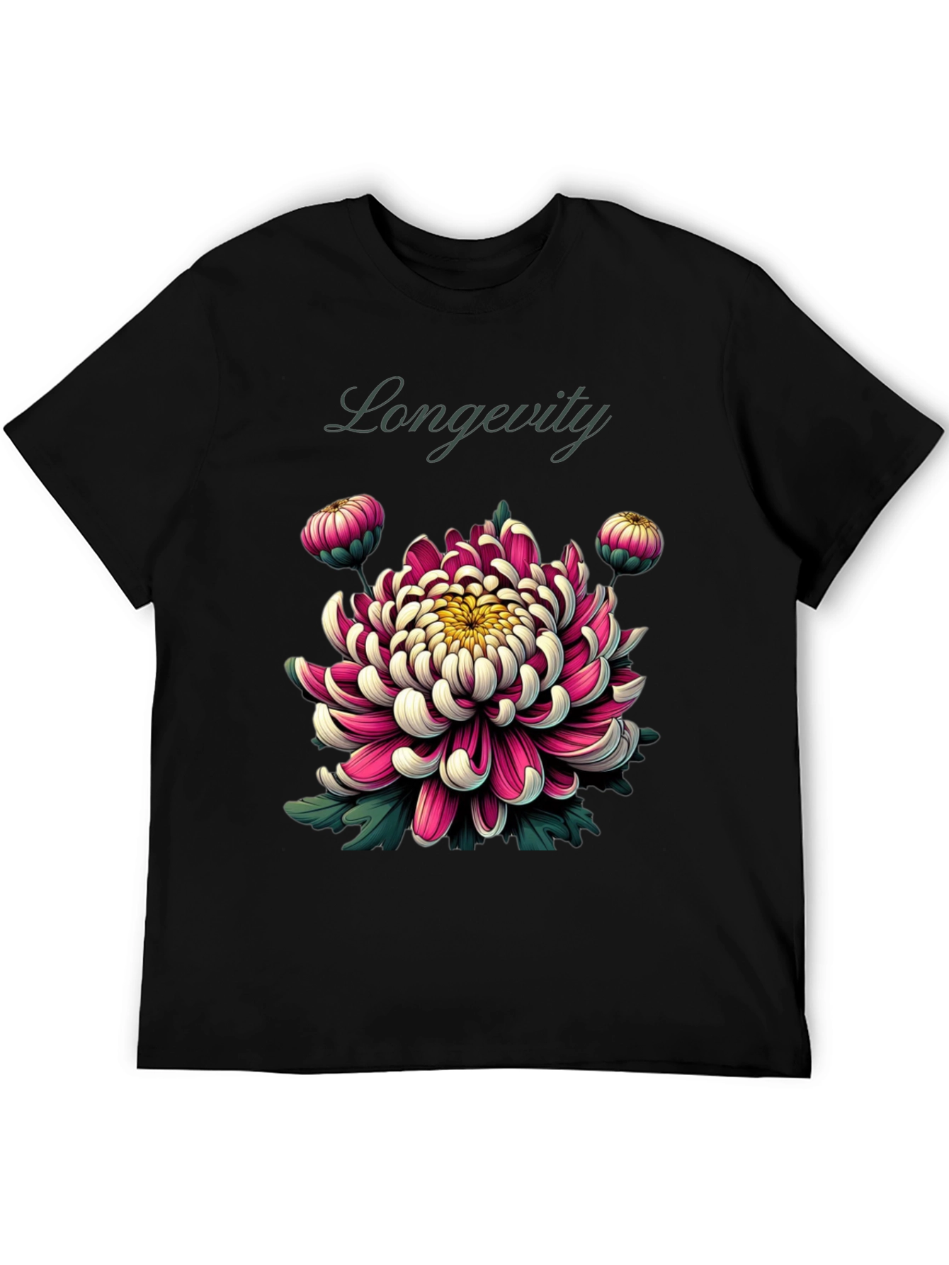 Longevity Floral Graphic Tee