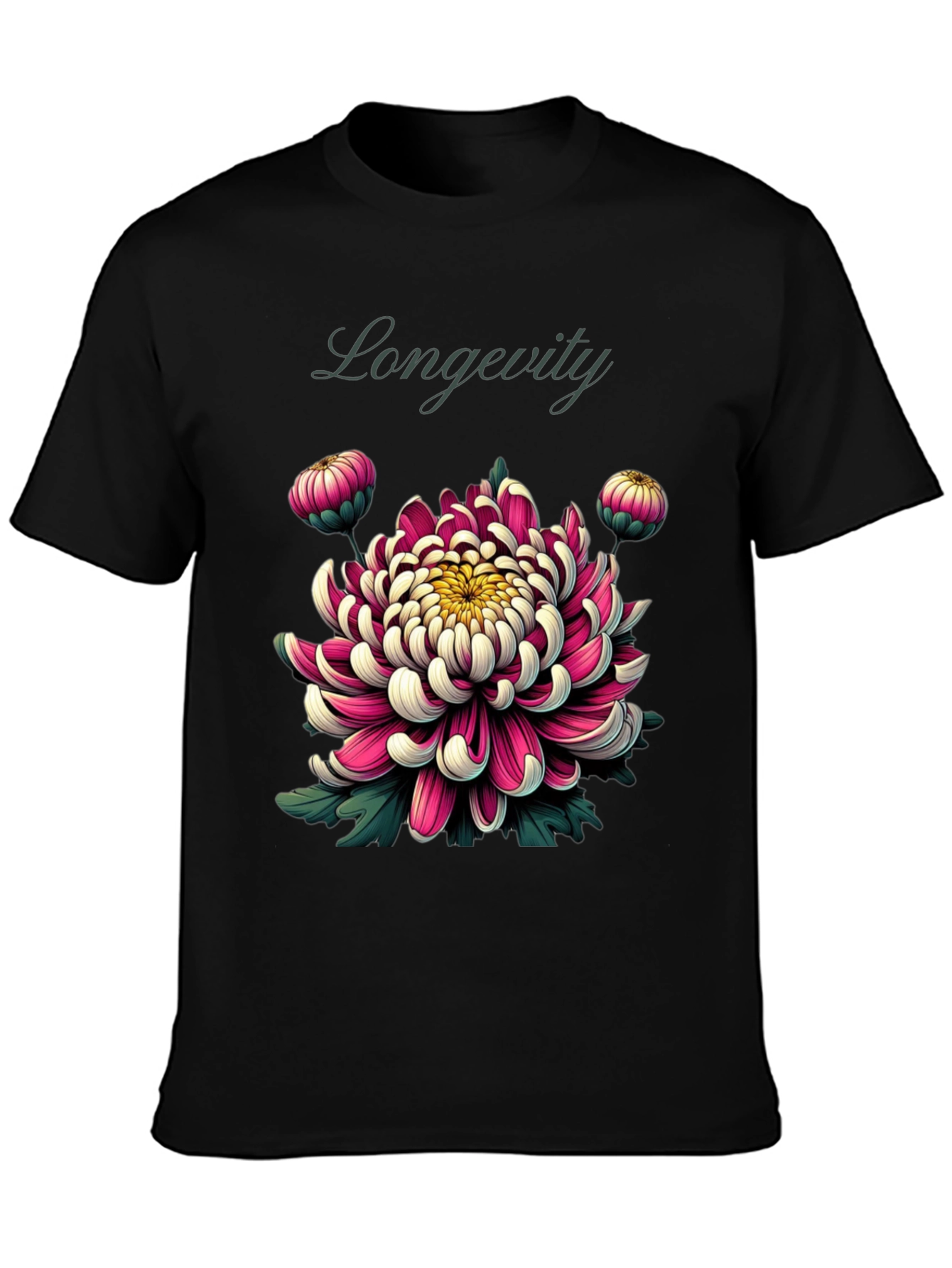 Longevity Floral Graphic Tee