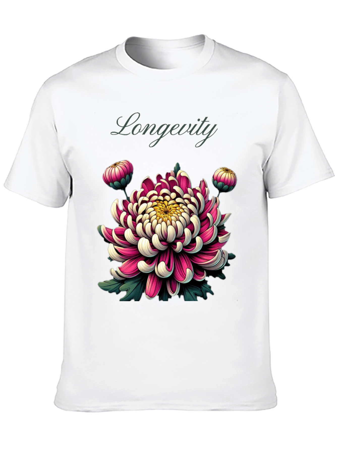 Longevity Floral Graphic Tee