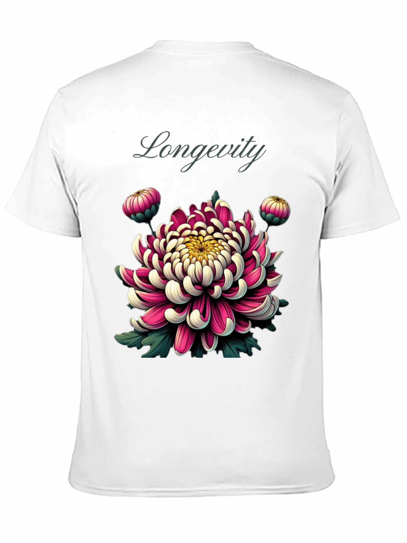 Longevity Floral Graphic Tee
