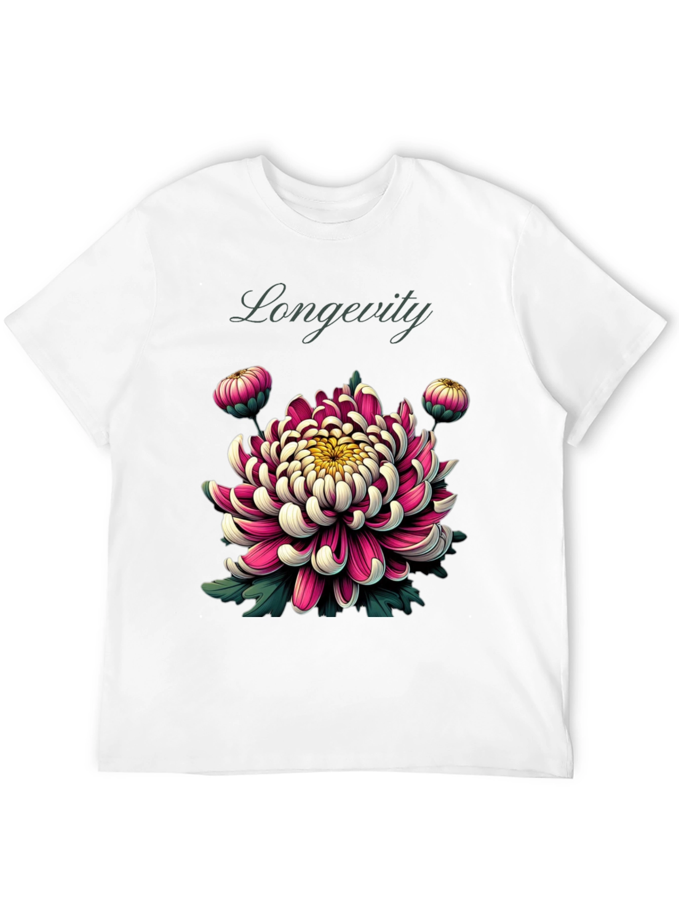 Longevity Floral Graphic Tee