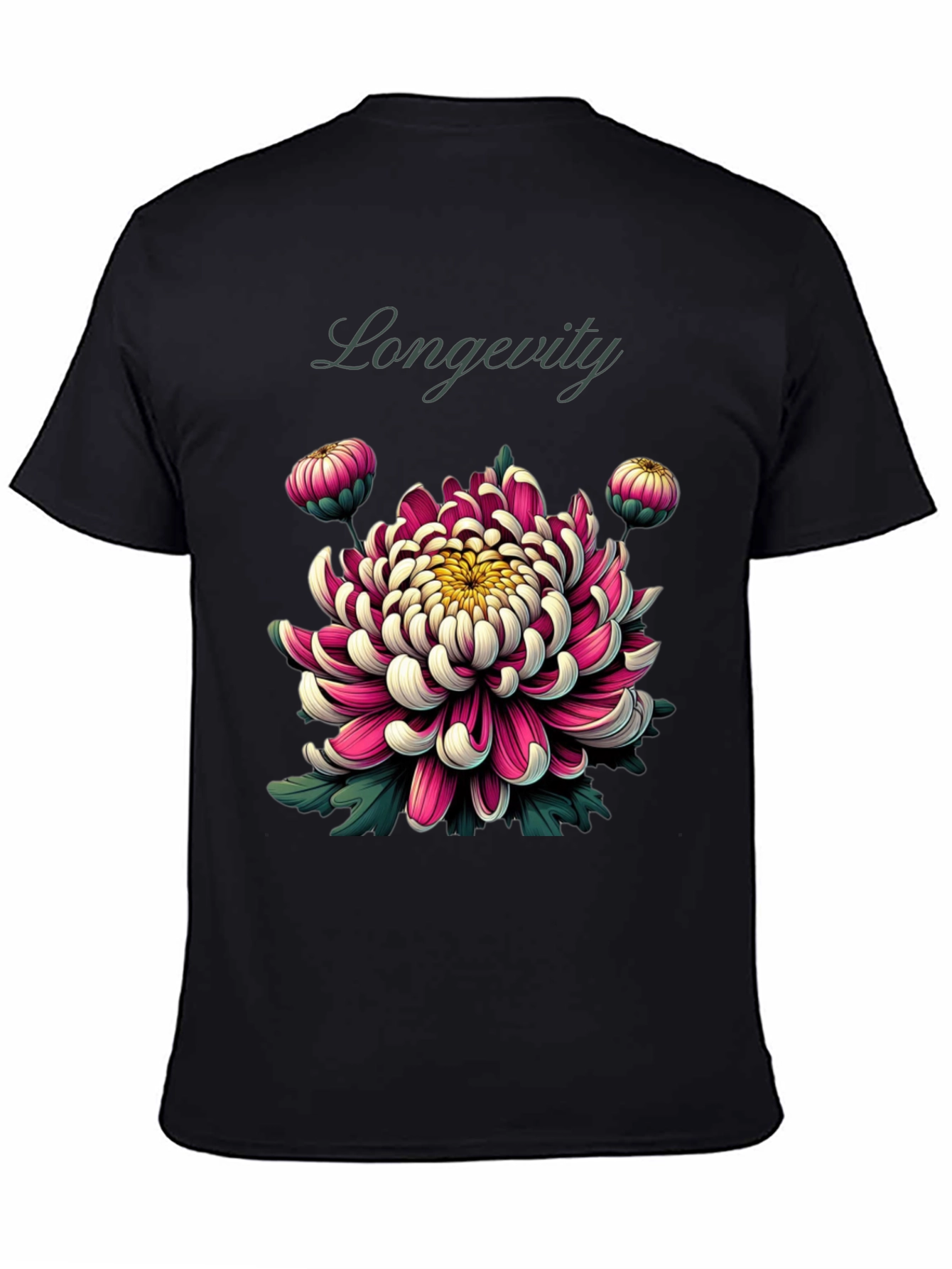 Longevity Floral Graphic Tee