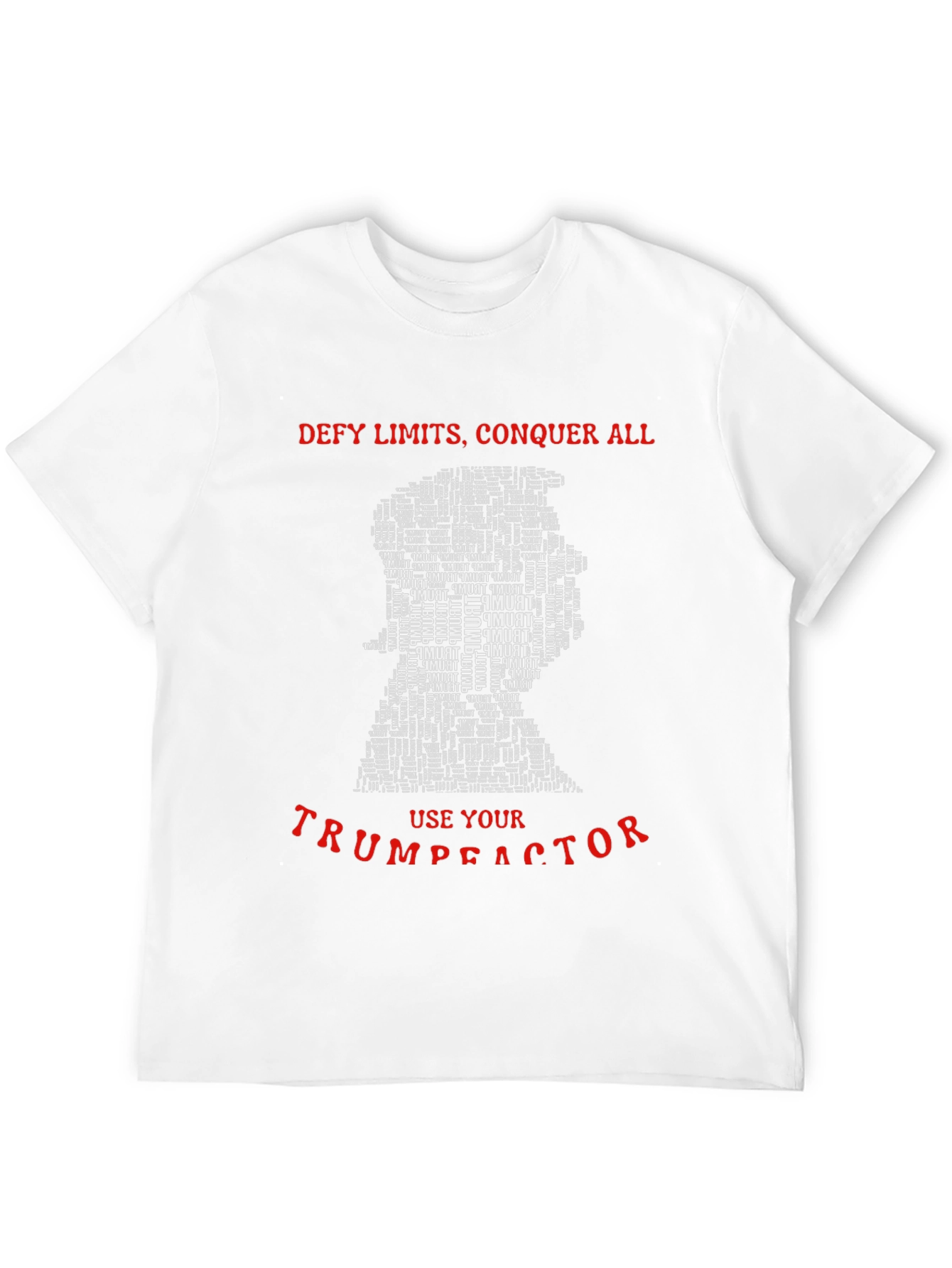 Trump T-Shirt Defy Limits Conquer All Patriotic