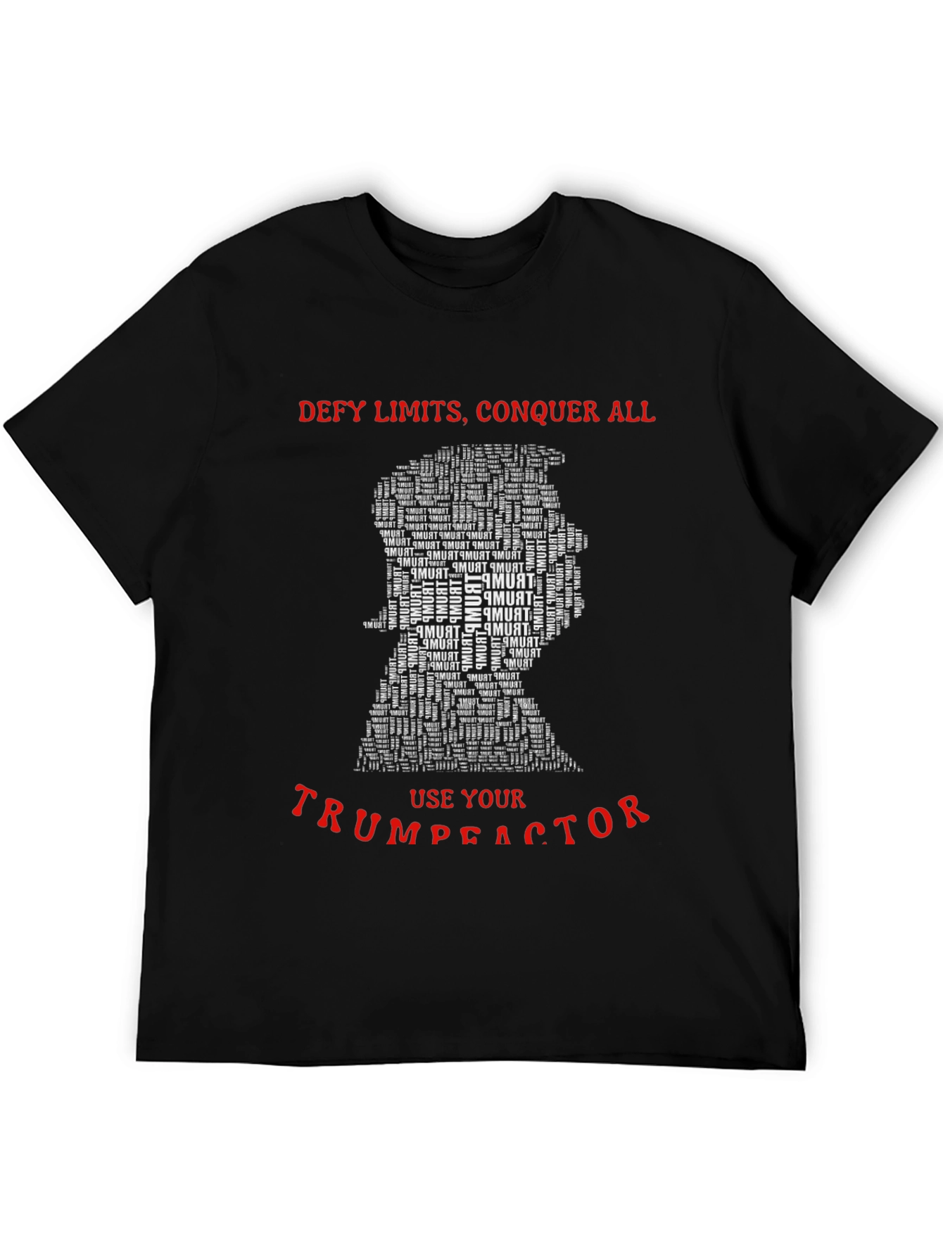 Trump T-Shirt Defy Limits Conquer All Patriotic