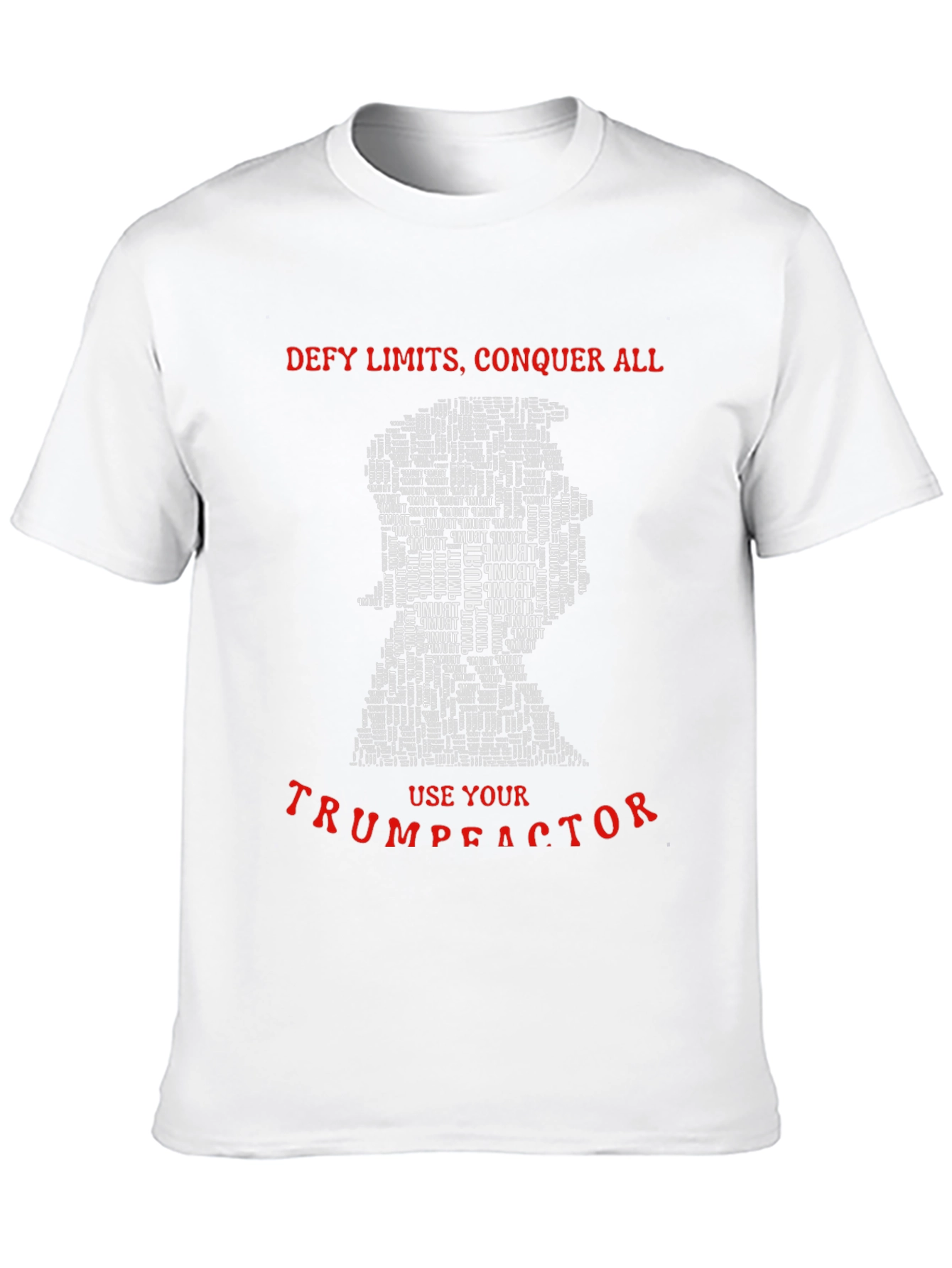 Trump T-Shirt Defy Limits Conquer All Patriotic