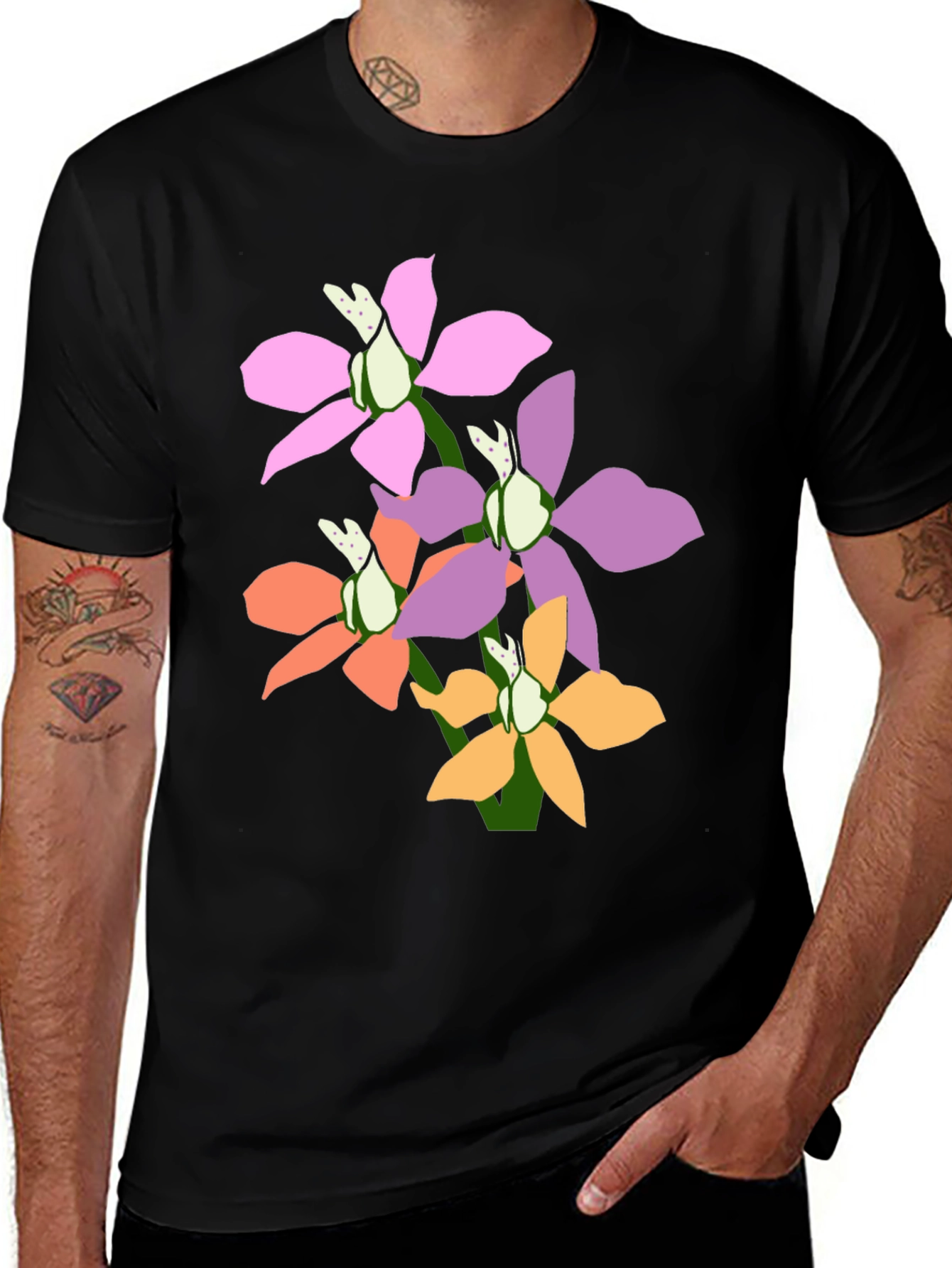 Floral Graphic Print T-Shirt