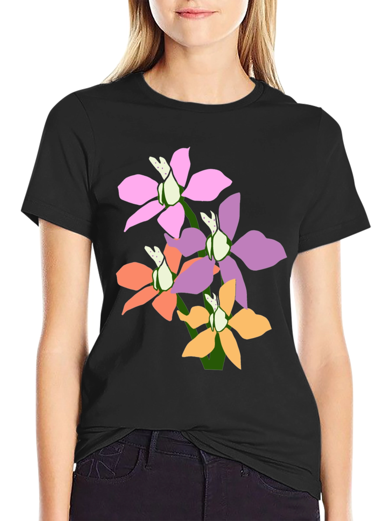 Floral Graphic Print T-Shirt