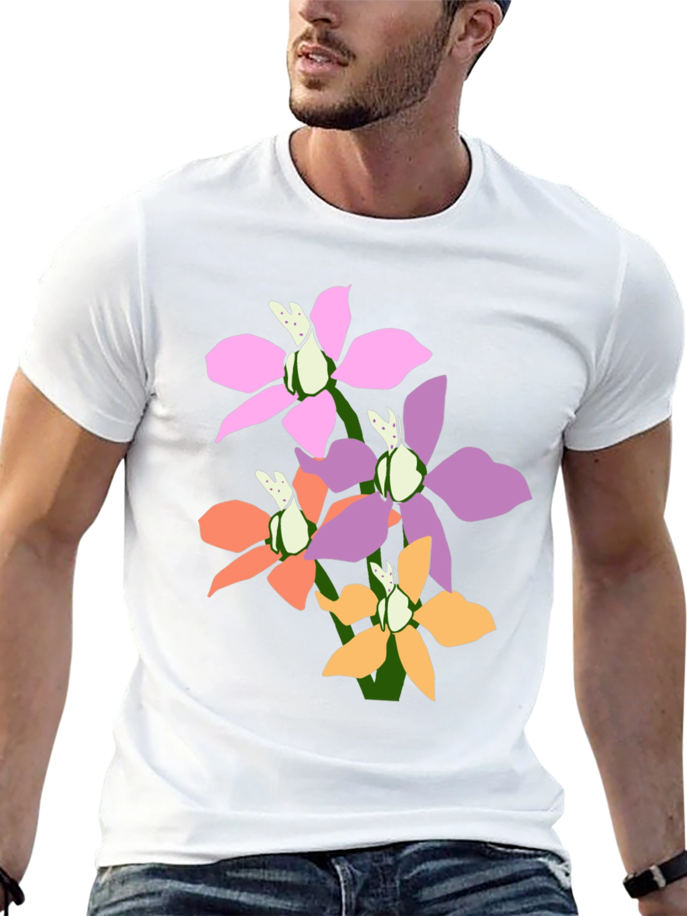 Floral Graphic Print T-Shirt
