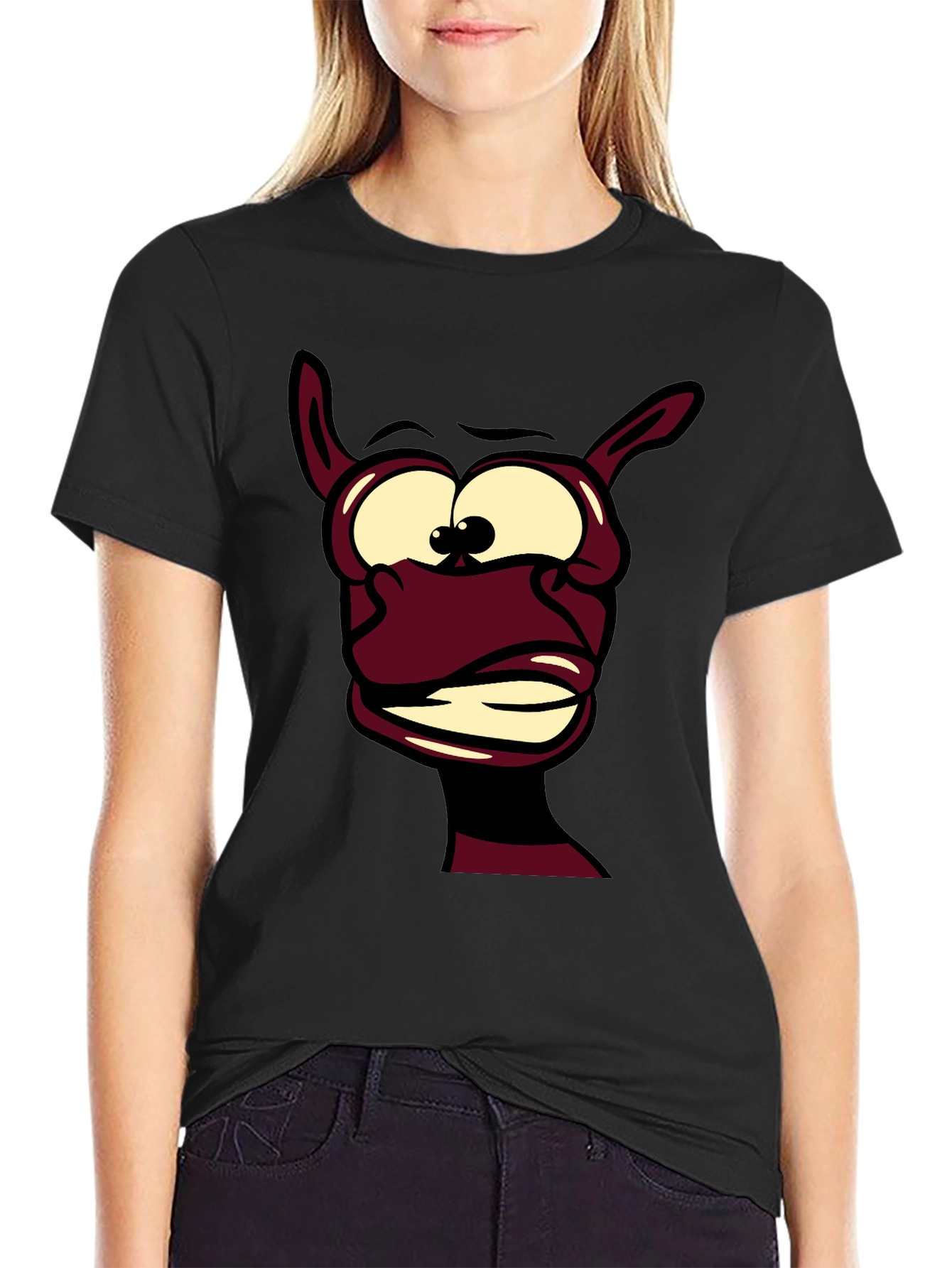 Cartoon Character Graphic T-Shirt