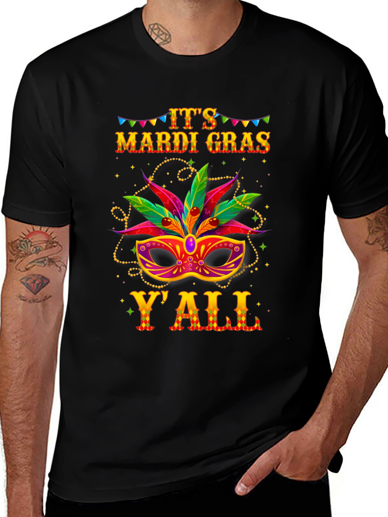 Mardi Gras T-Shirt: Its Mardi Gras Yall!