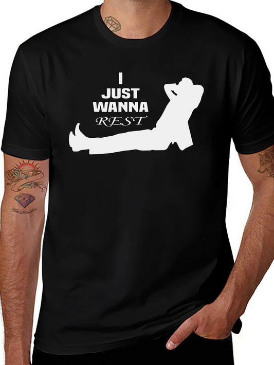 I Just Wanna Rest T-Shirt - Relaxed Fit