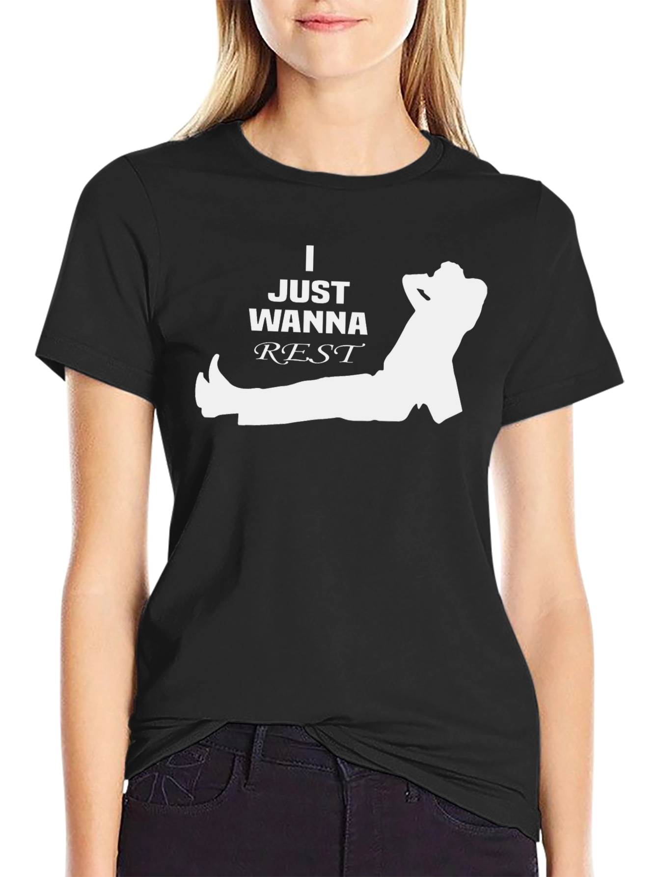 I Just Wanna Rest T-Shirt - Relaxed Fit
