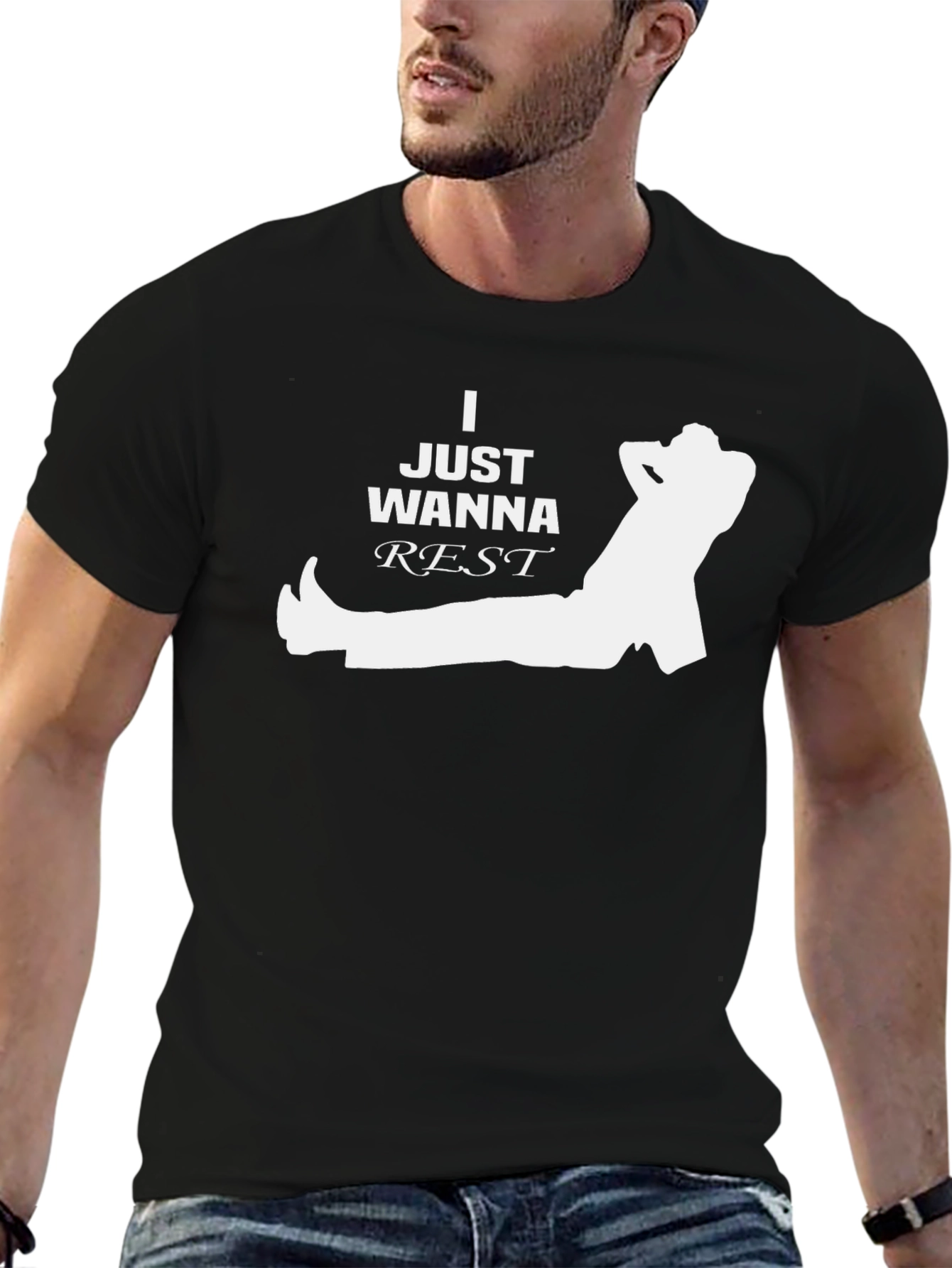 I Just Wanna Rest T-Shirt - Relaxed Fit