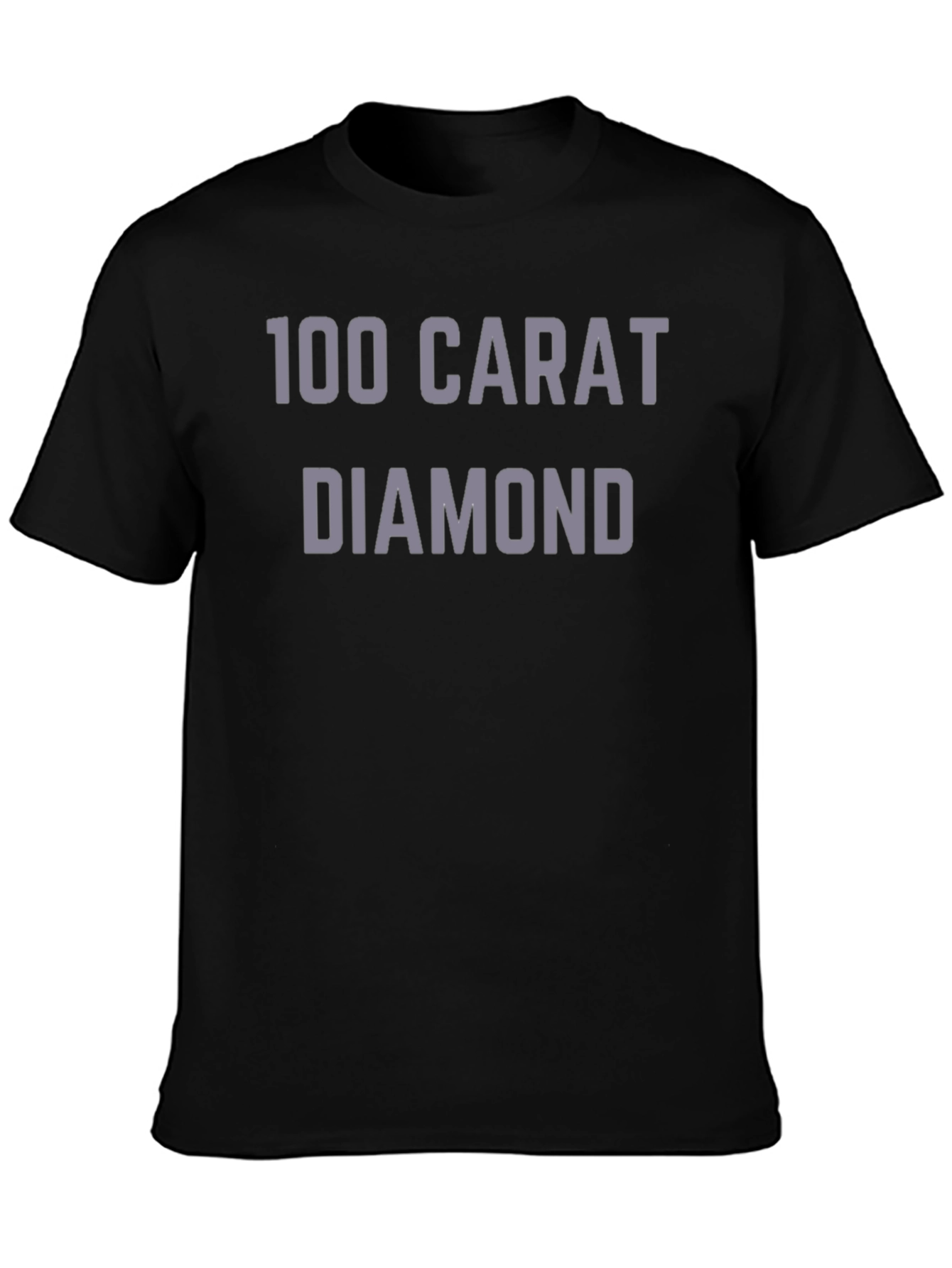 100 Carat Diamond T-Shirt - Stylish Graphic Tee